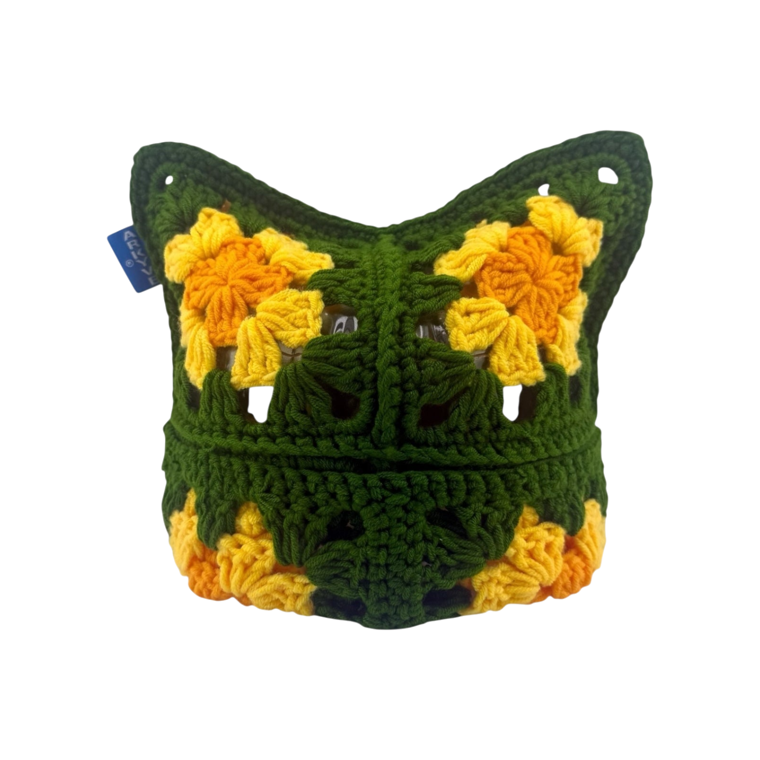 Citrus Crochet Cat Hat