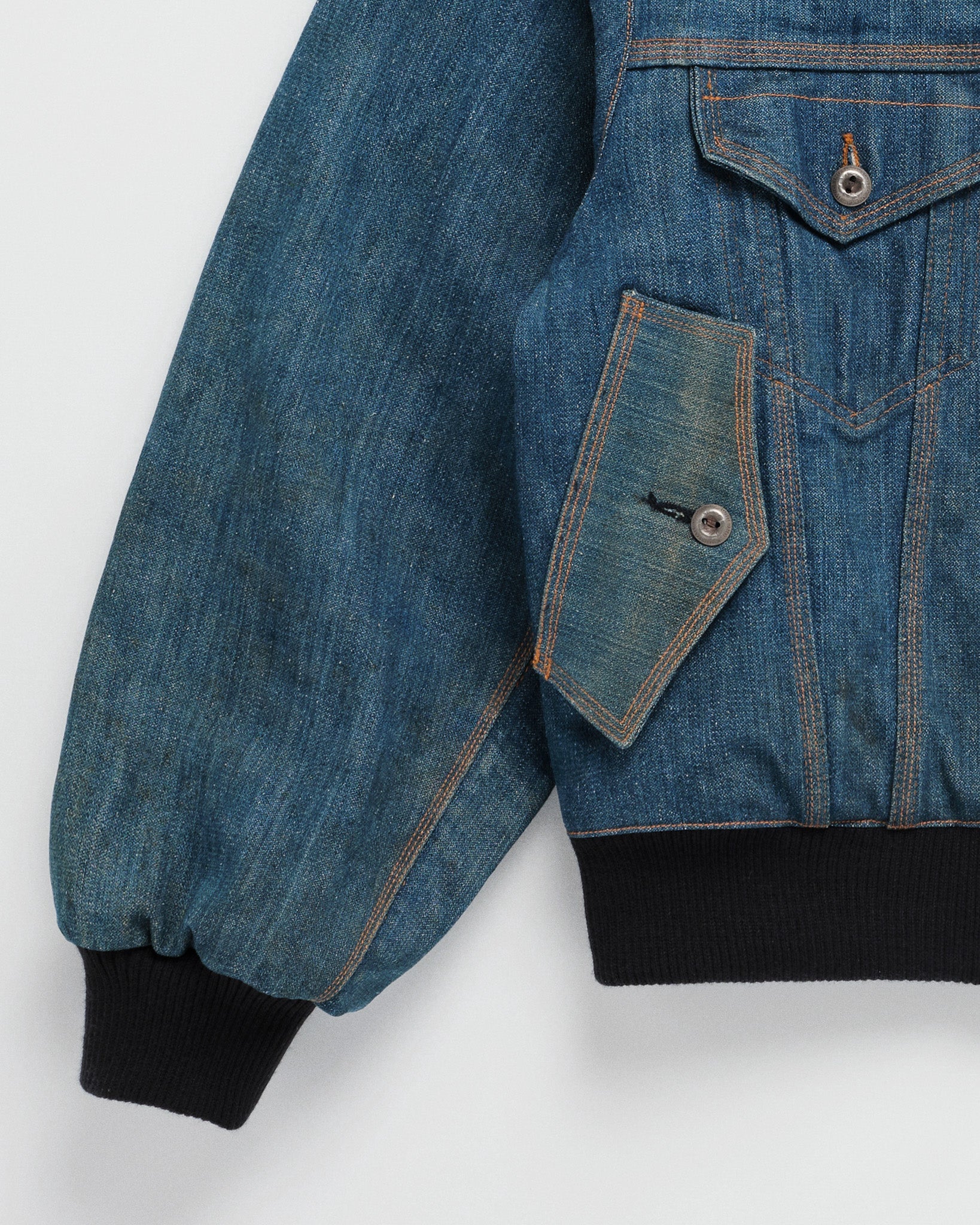 Denim Bomber Conversion