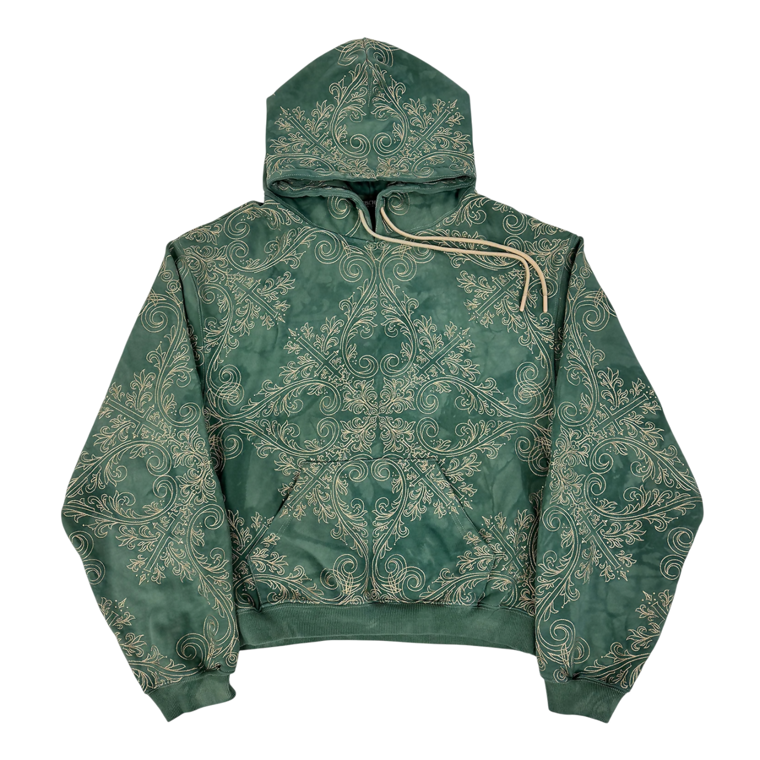 TRANCE HOODIE (GREEN & GOLD)