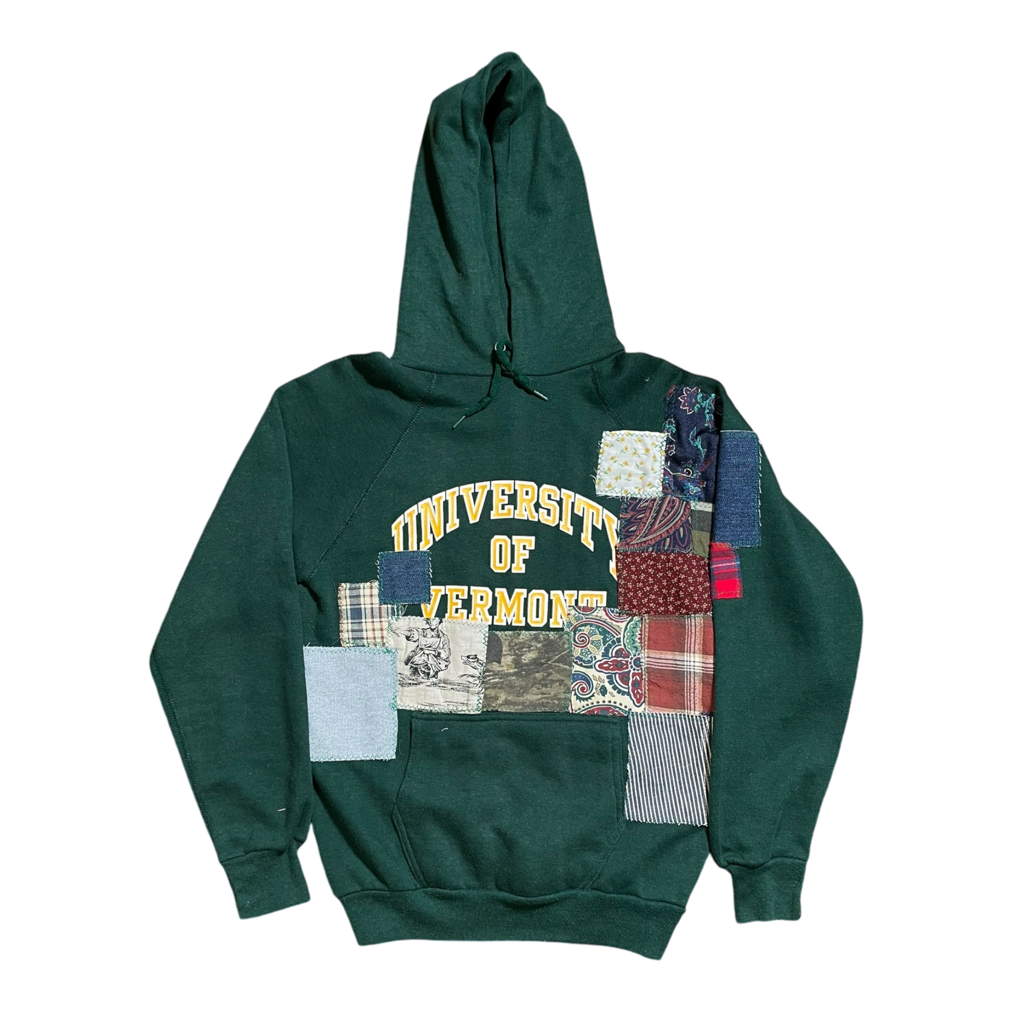 Patchwork Vermont Hoodie