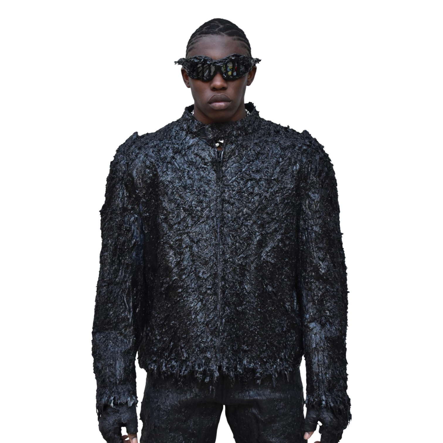 BLACK RIDDICK MOTO JACKET