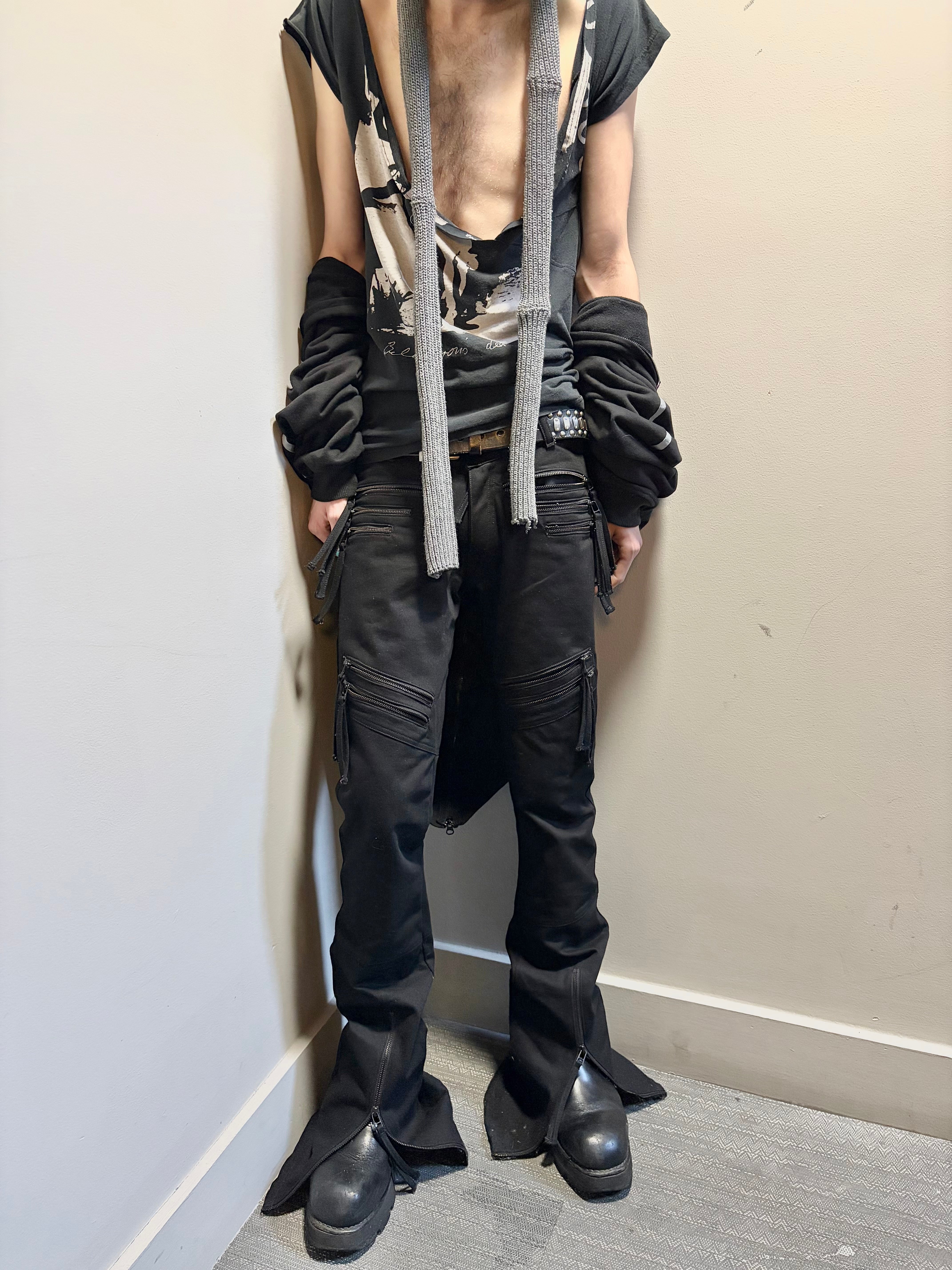 Zipper Pants (Black) – Lowheads