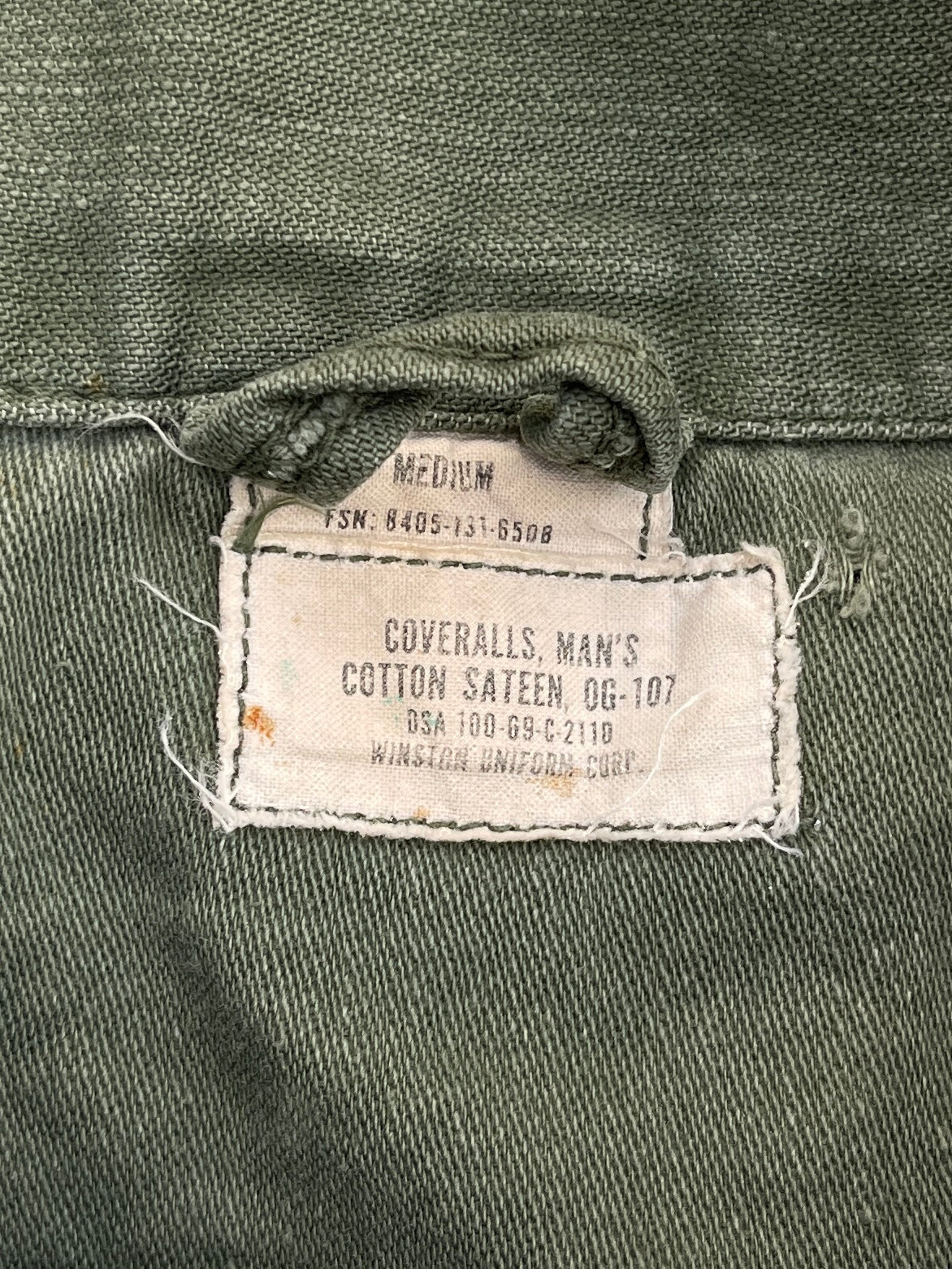 ""SKELETON Coveralls US Army OG-107