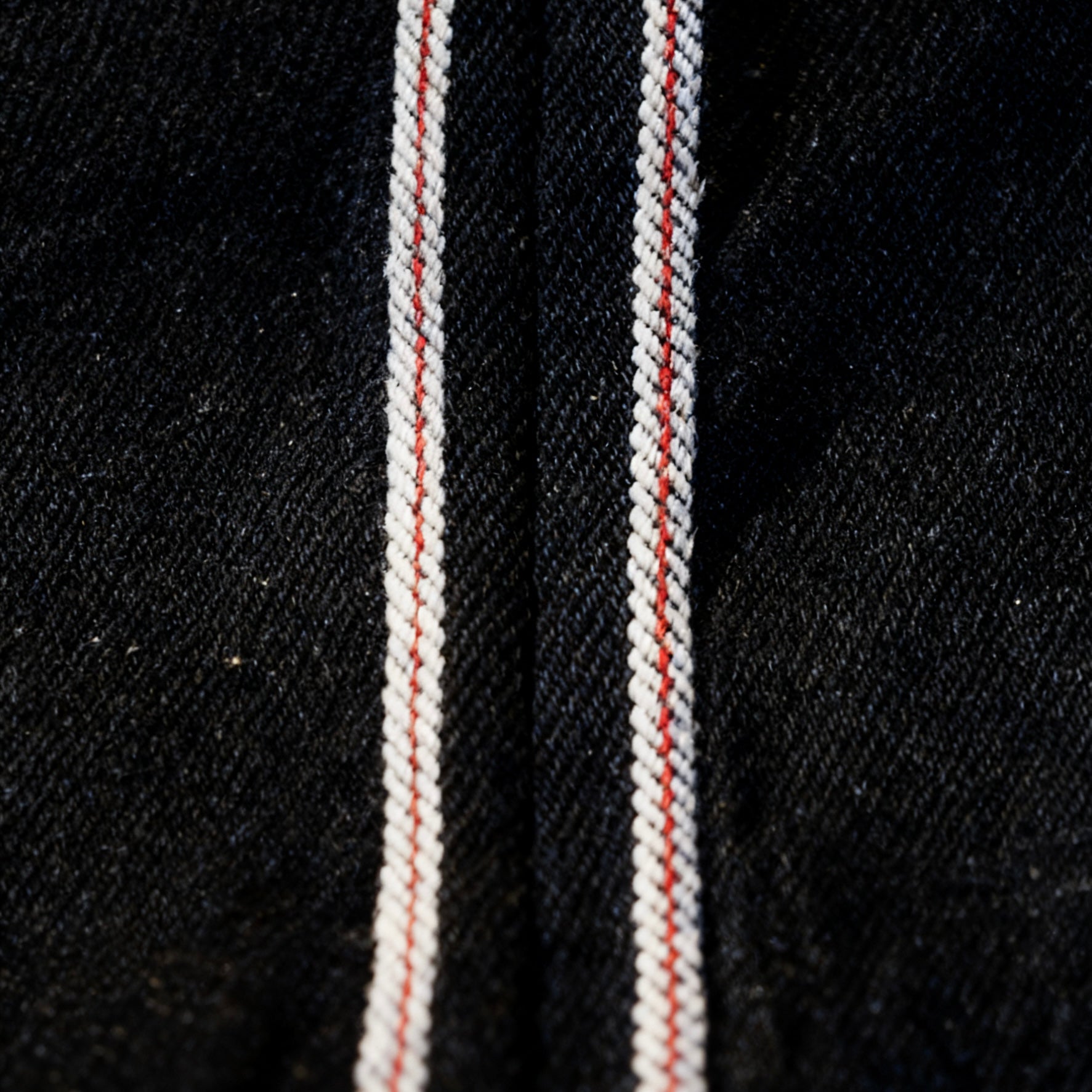 SELVEDGE DENIM SHORTS IN WASHED BLACK