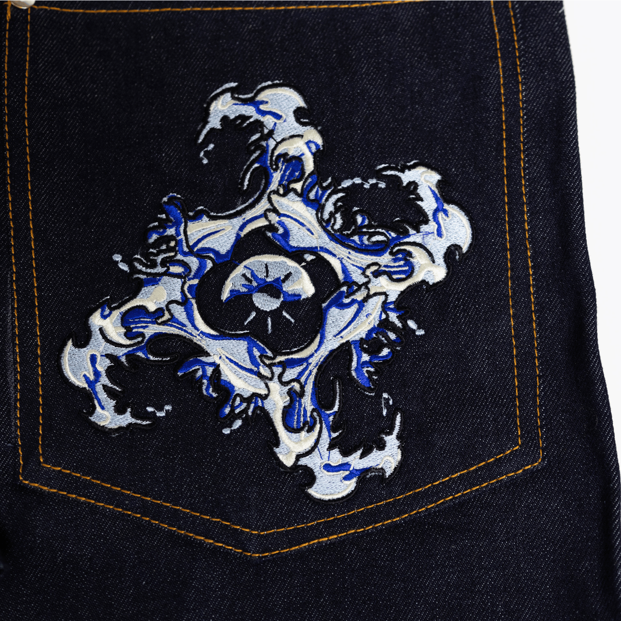 17oz Raw Blue Denim Jorts