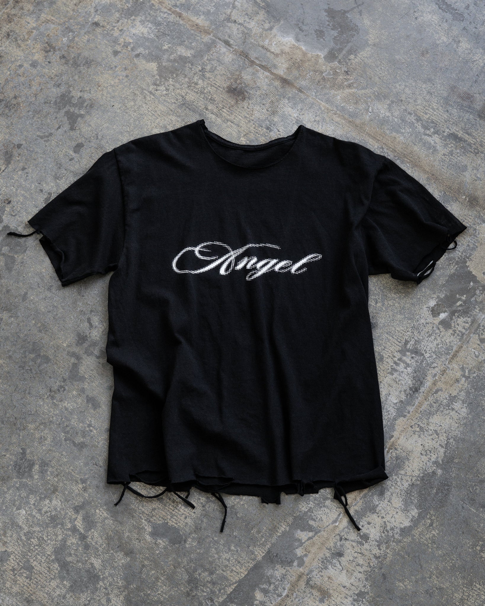 "Angel" Distressed Tee