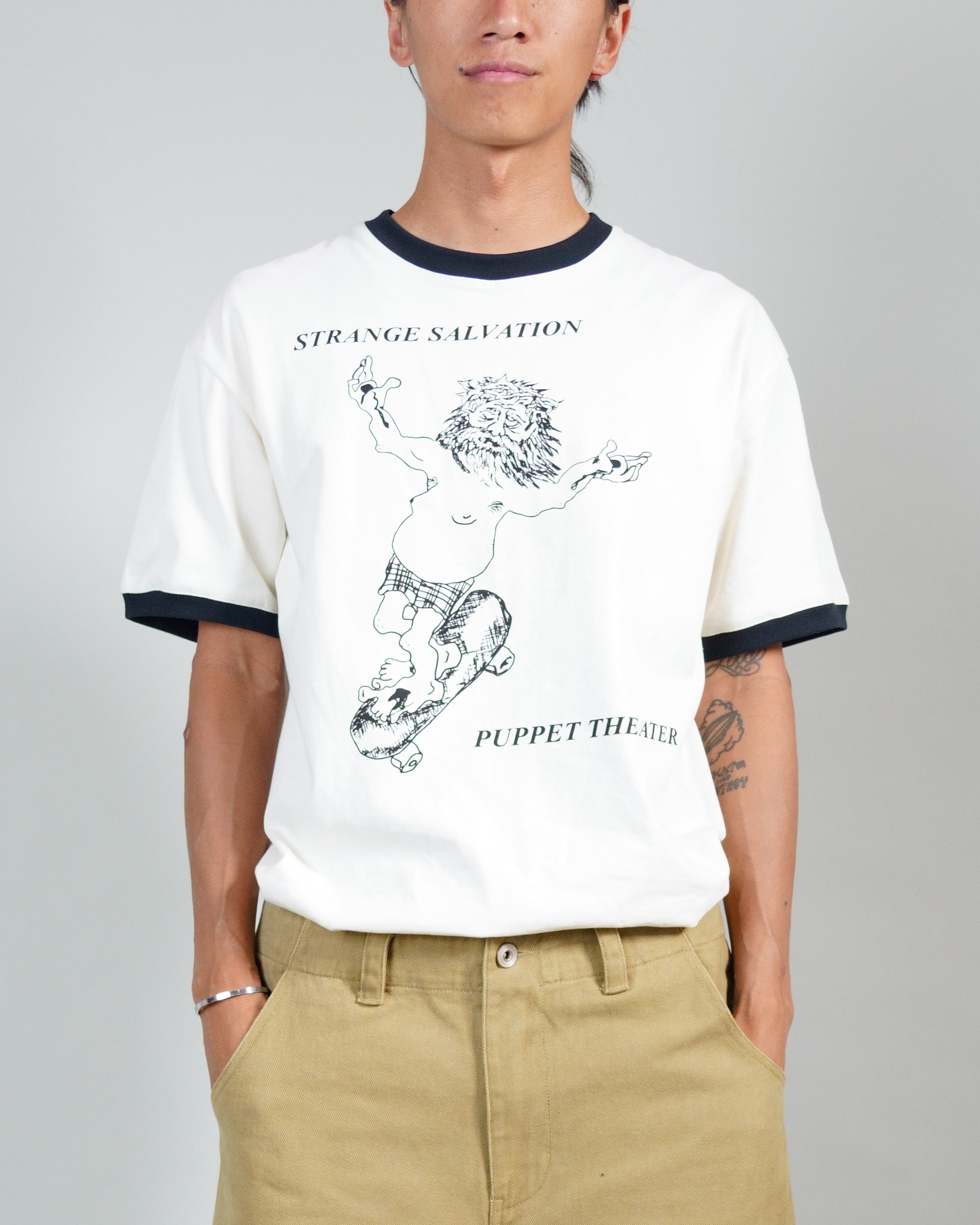 Strange Salvation Ringer Tee
