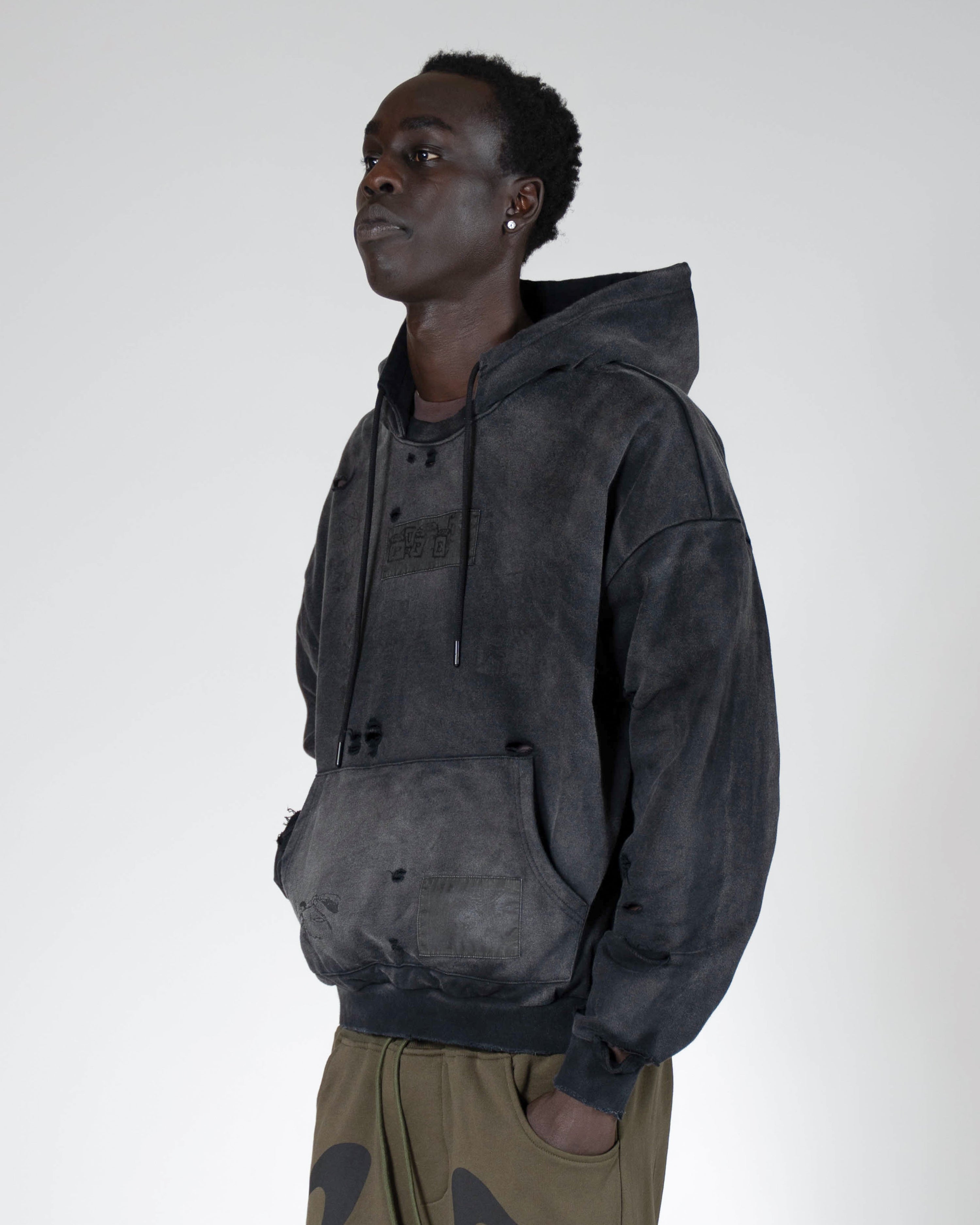 Re-Edition Patchwork Hoodie