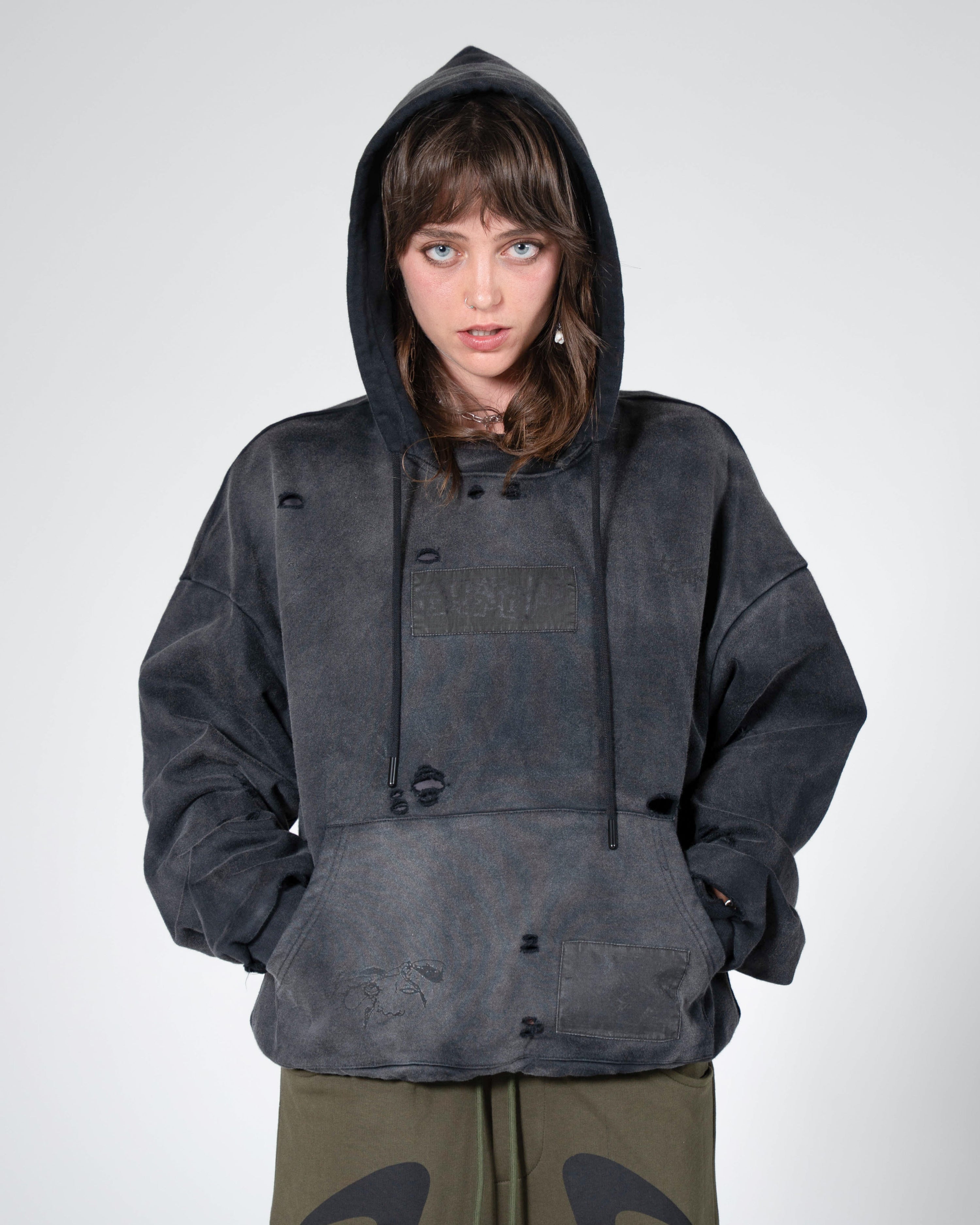 Re-Edition Patchwork Hoodie