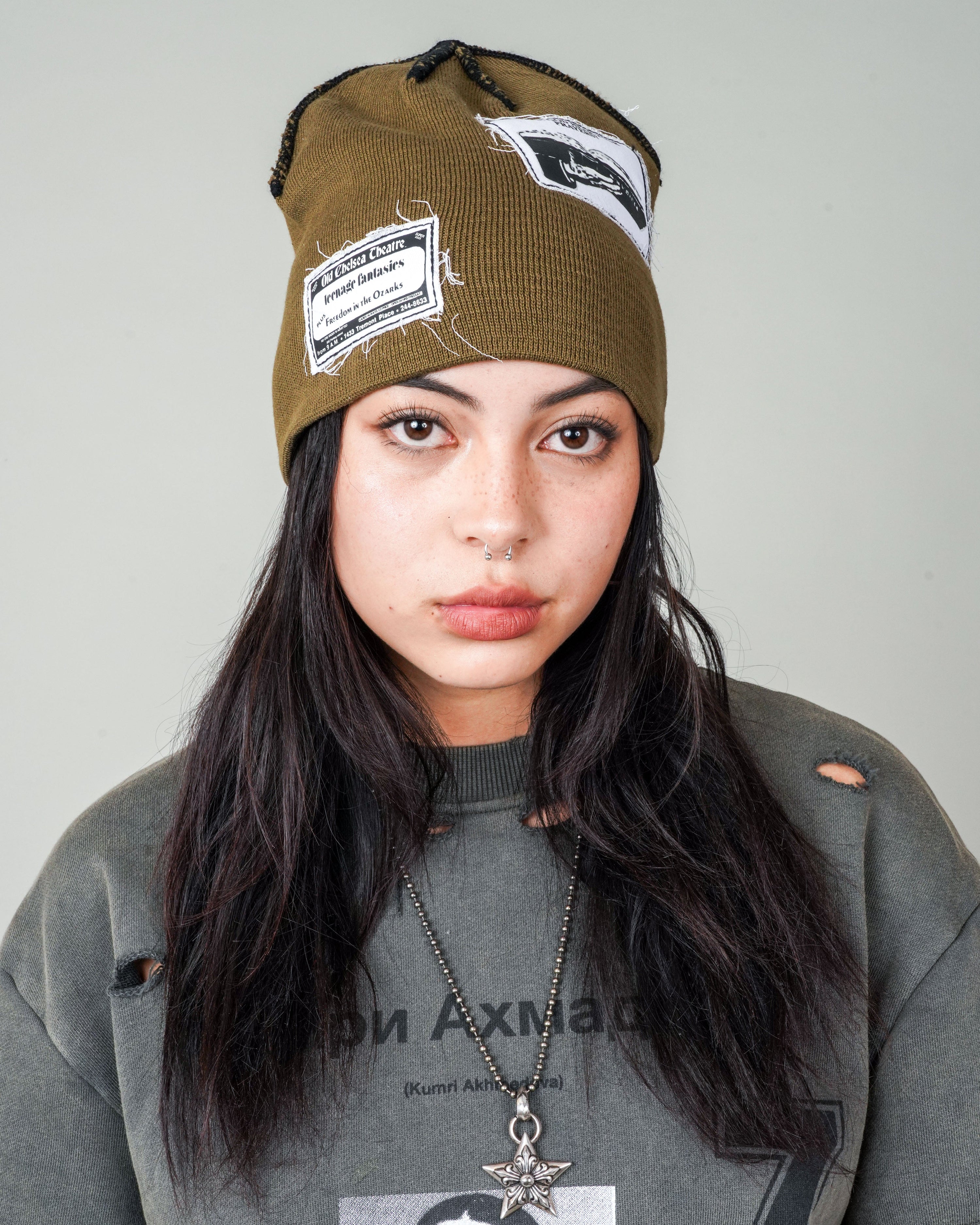 Reverse Patch Beanie