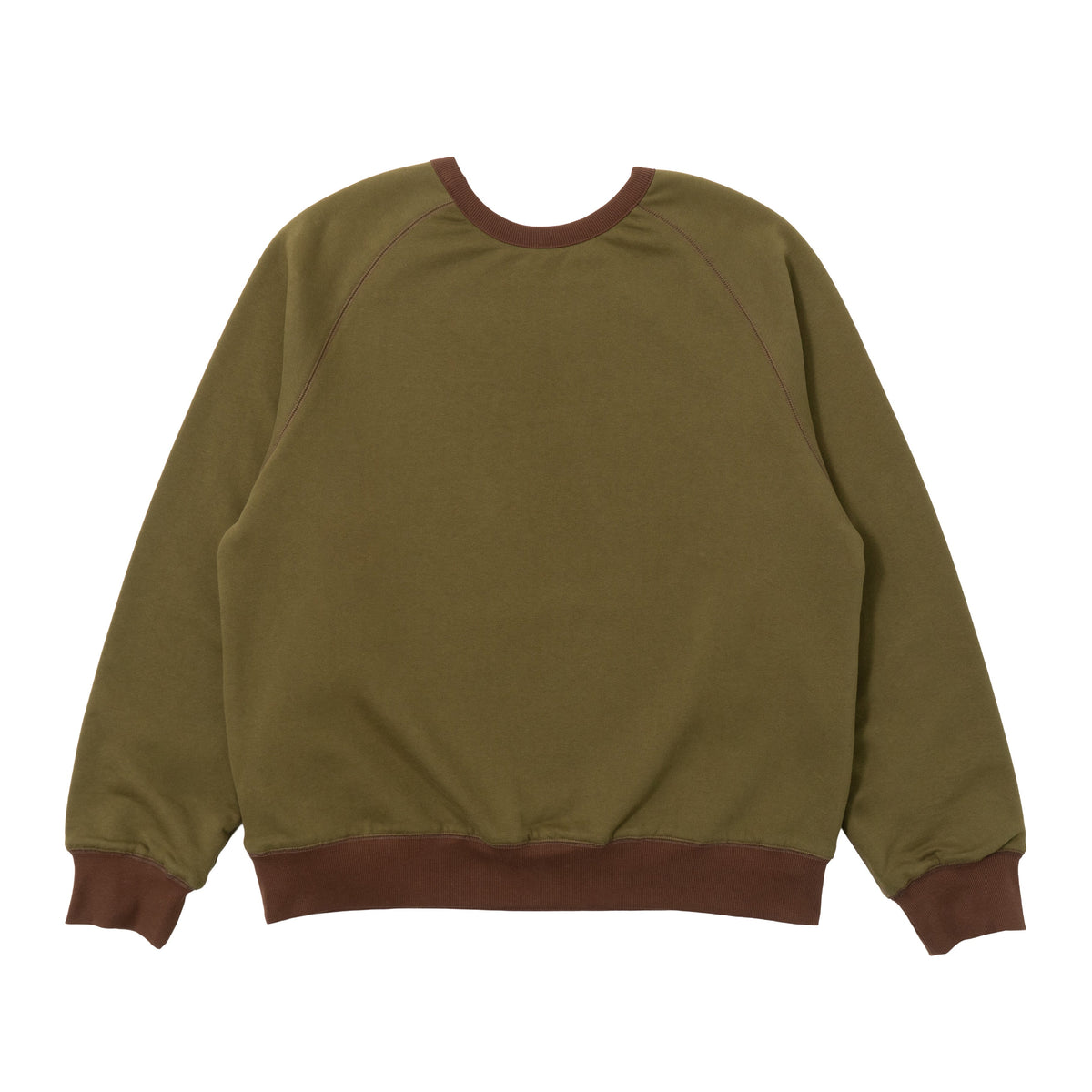 Reversible DWBI Crewneck - Brown/Pink