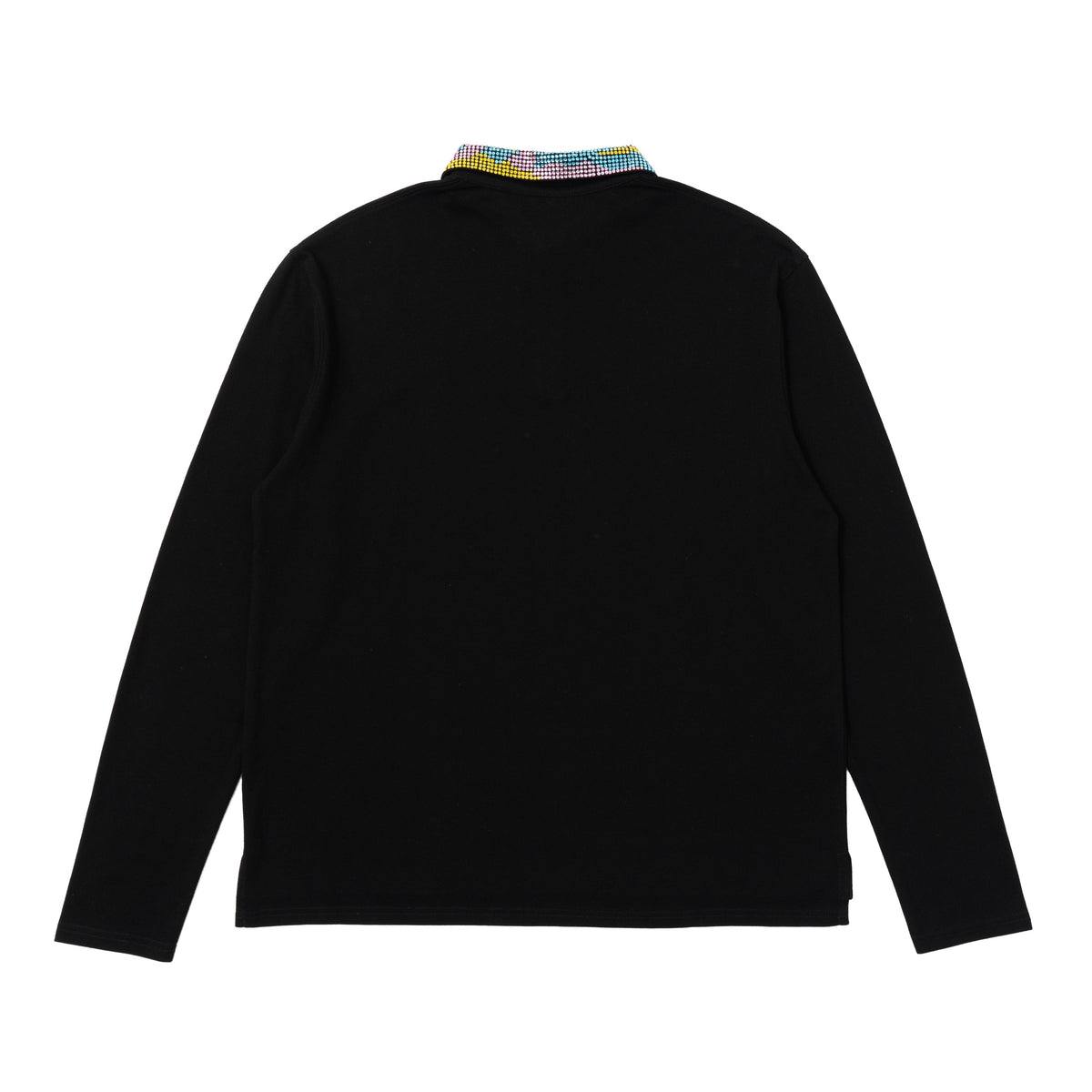 Ice On My Neck LS Polo - Black