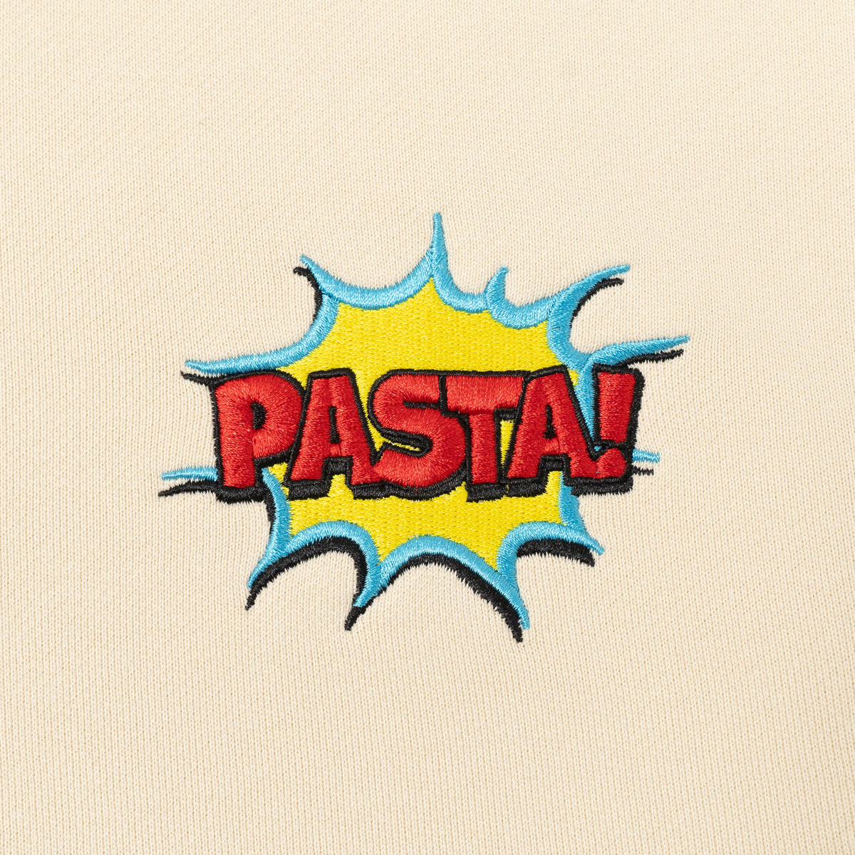 Reversible Comics Zip Hoodie - Cream