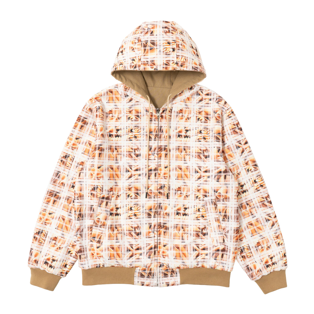 Reversible Hooded Work Jacket
