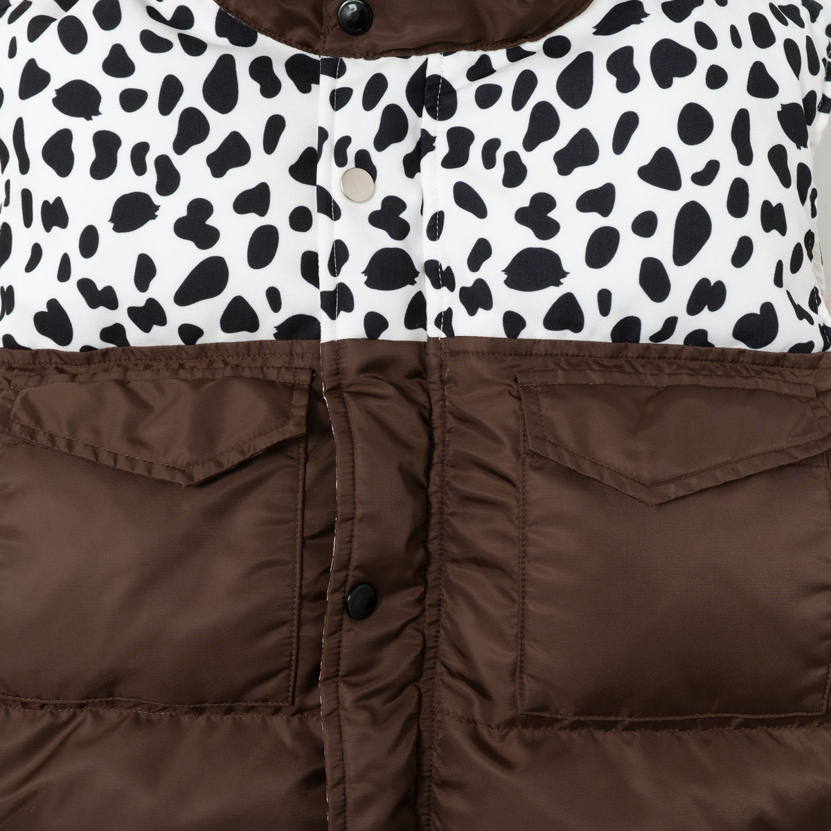 Reversible Pasta Puffer Vest