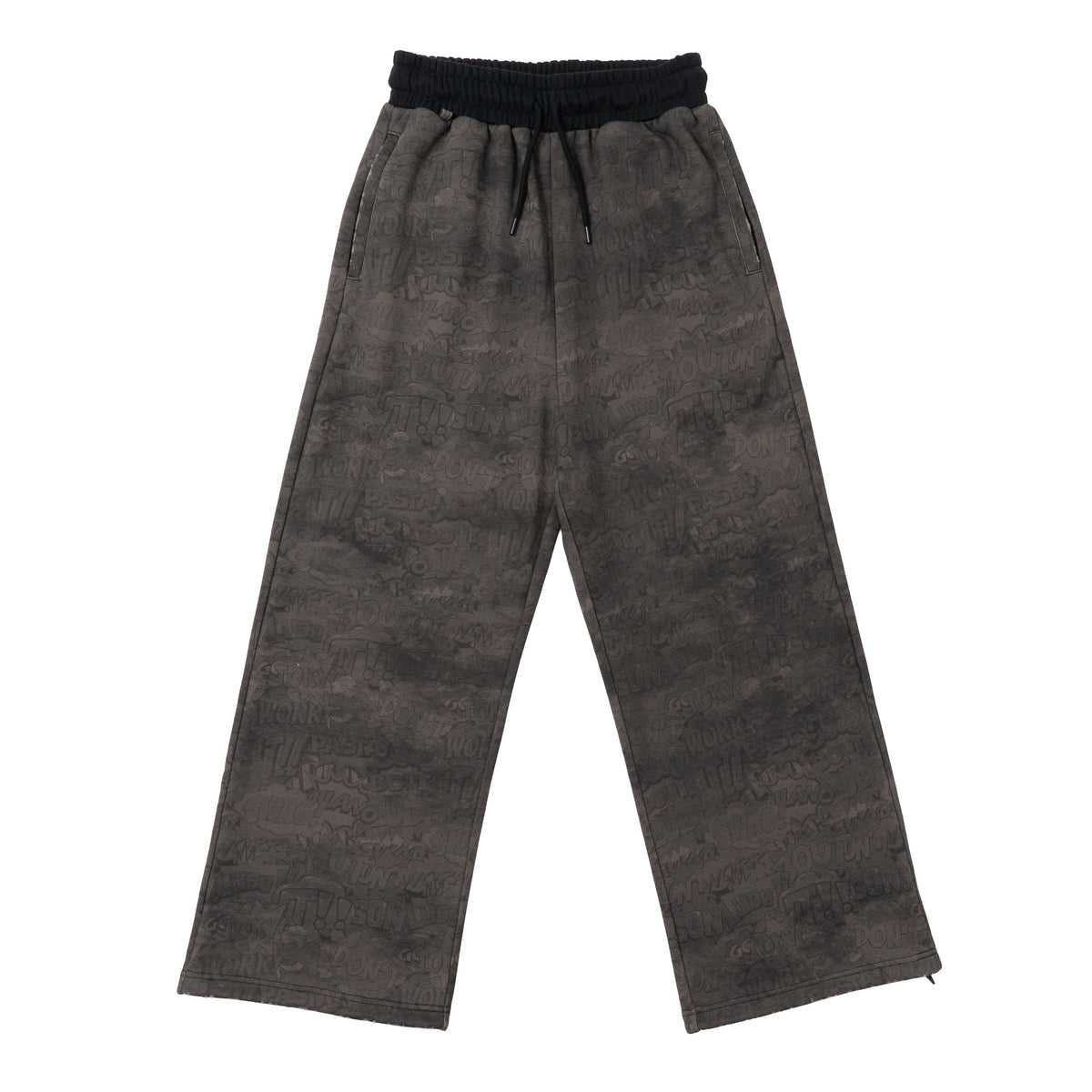 Comics Sweatpants - Black