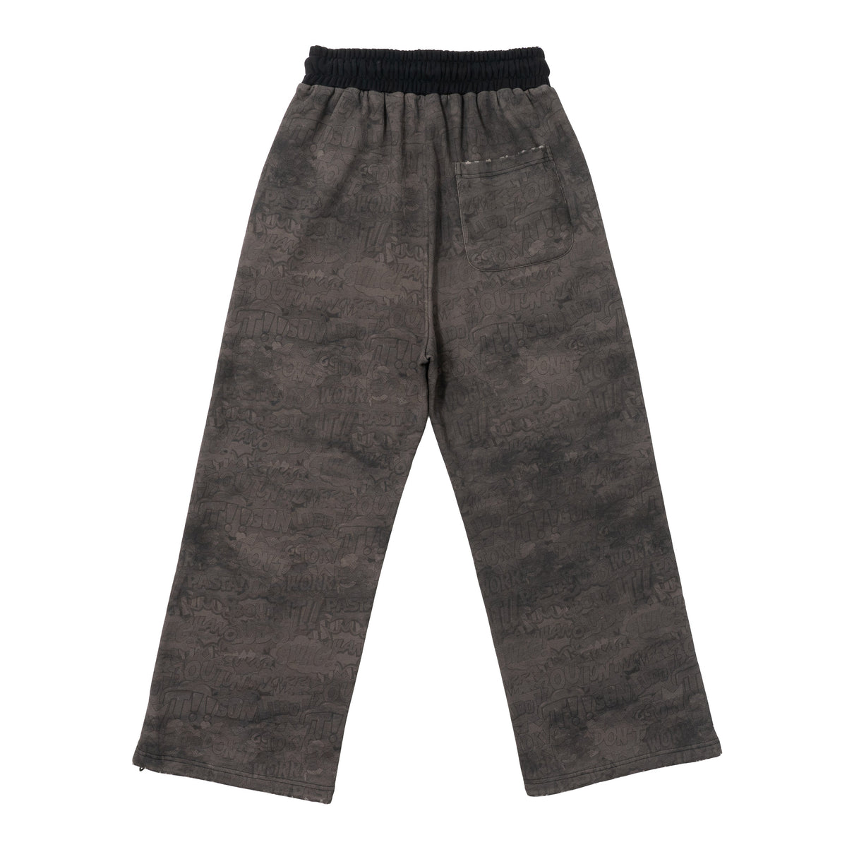 Comics Sweatpants - Black