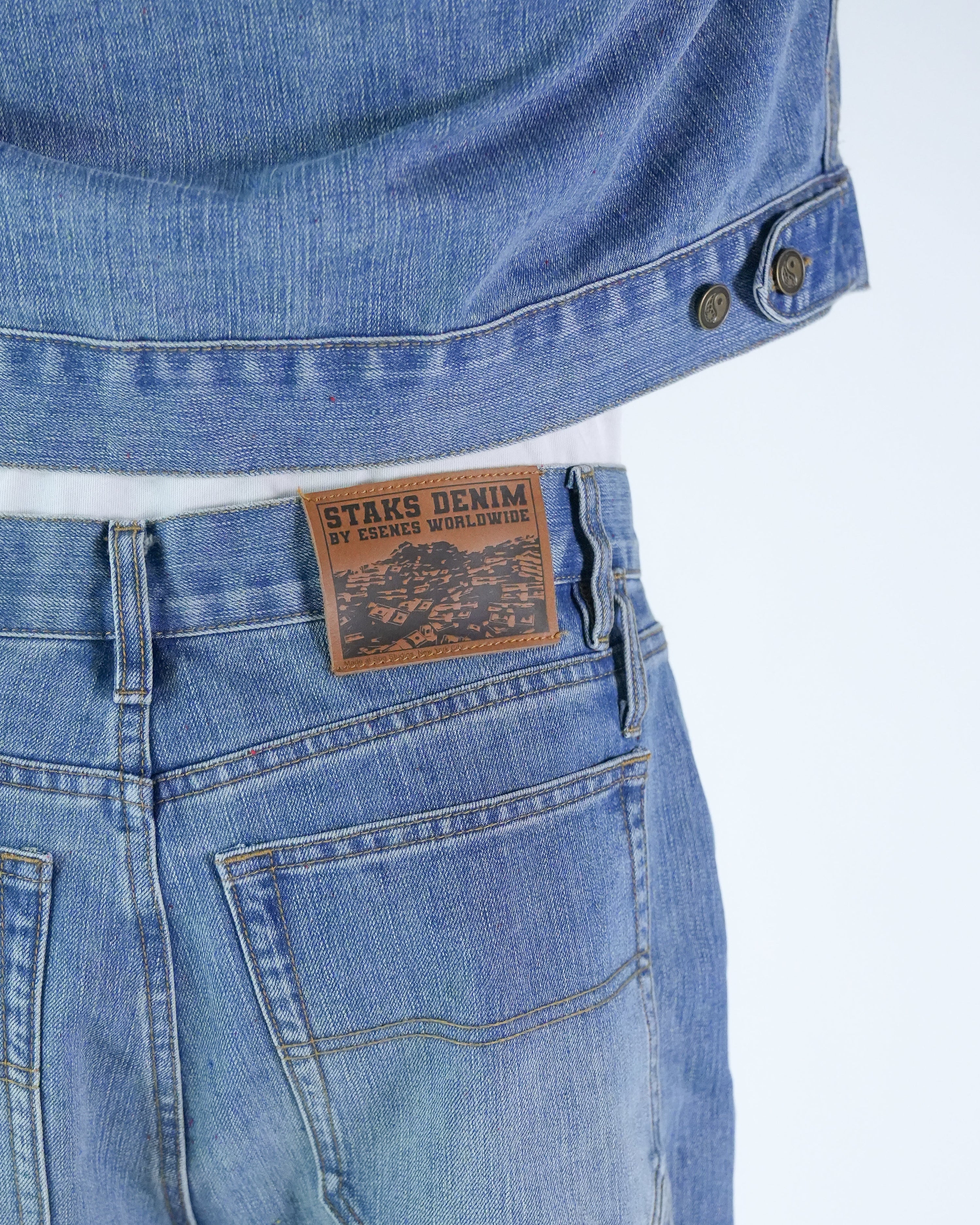 Denim Work Pant - Washed Blue