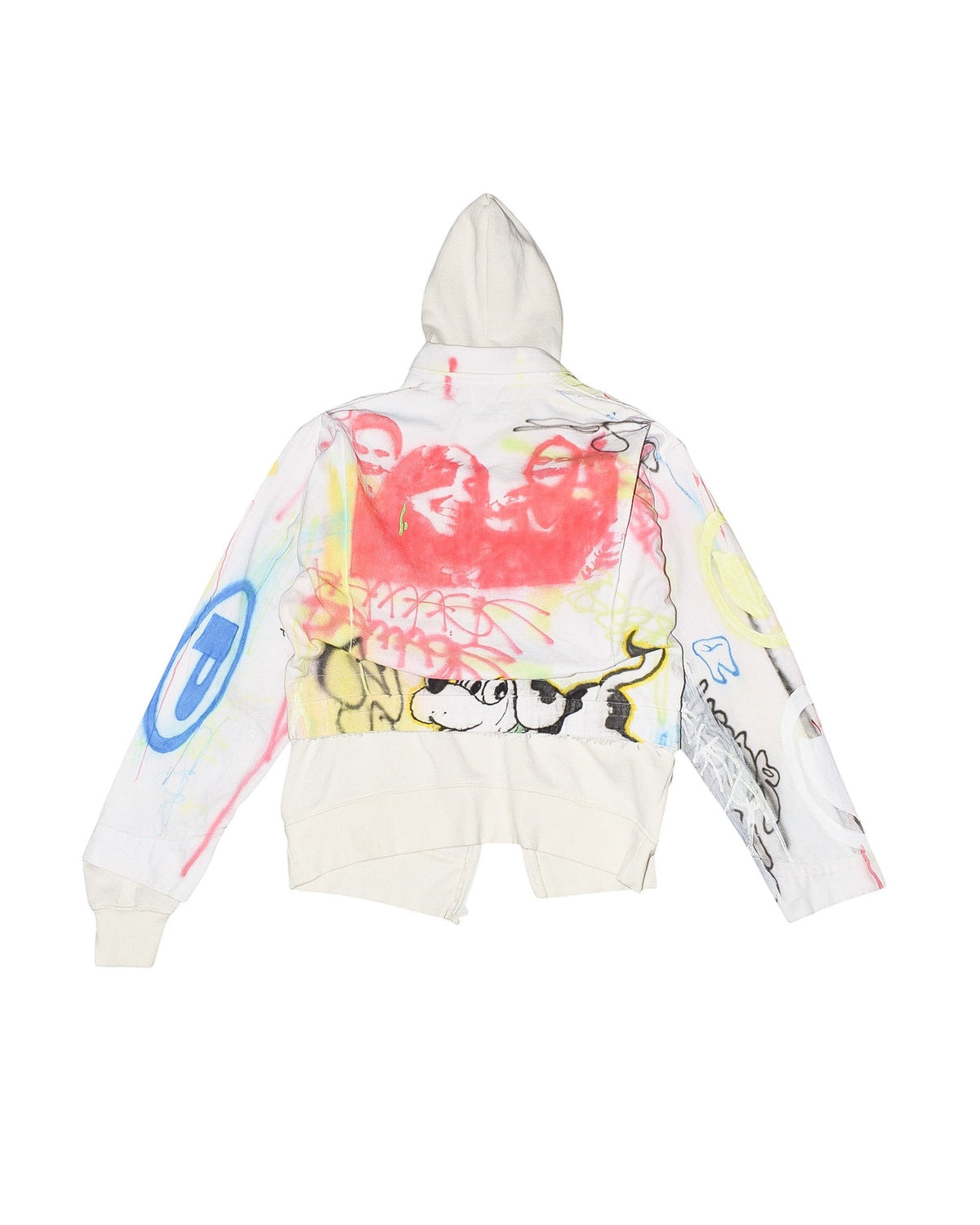 1/1 Denim/Zip Up Hoodie Jacket (L)