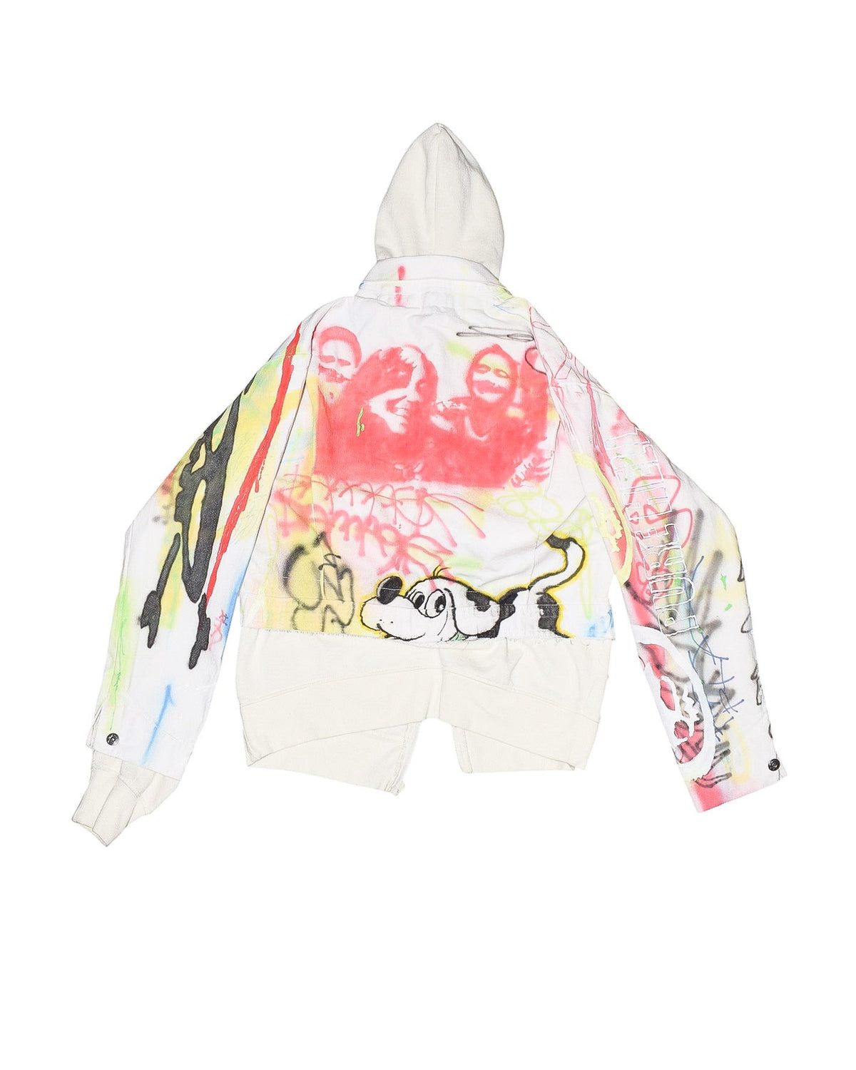1/1 Denim/Zip Up Hoodie Jacket (L)