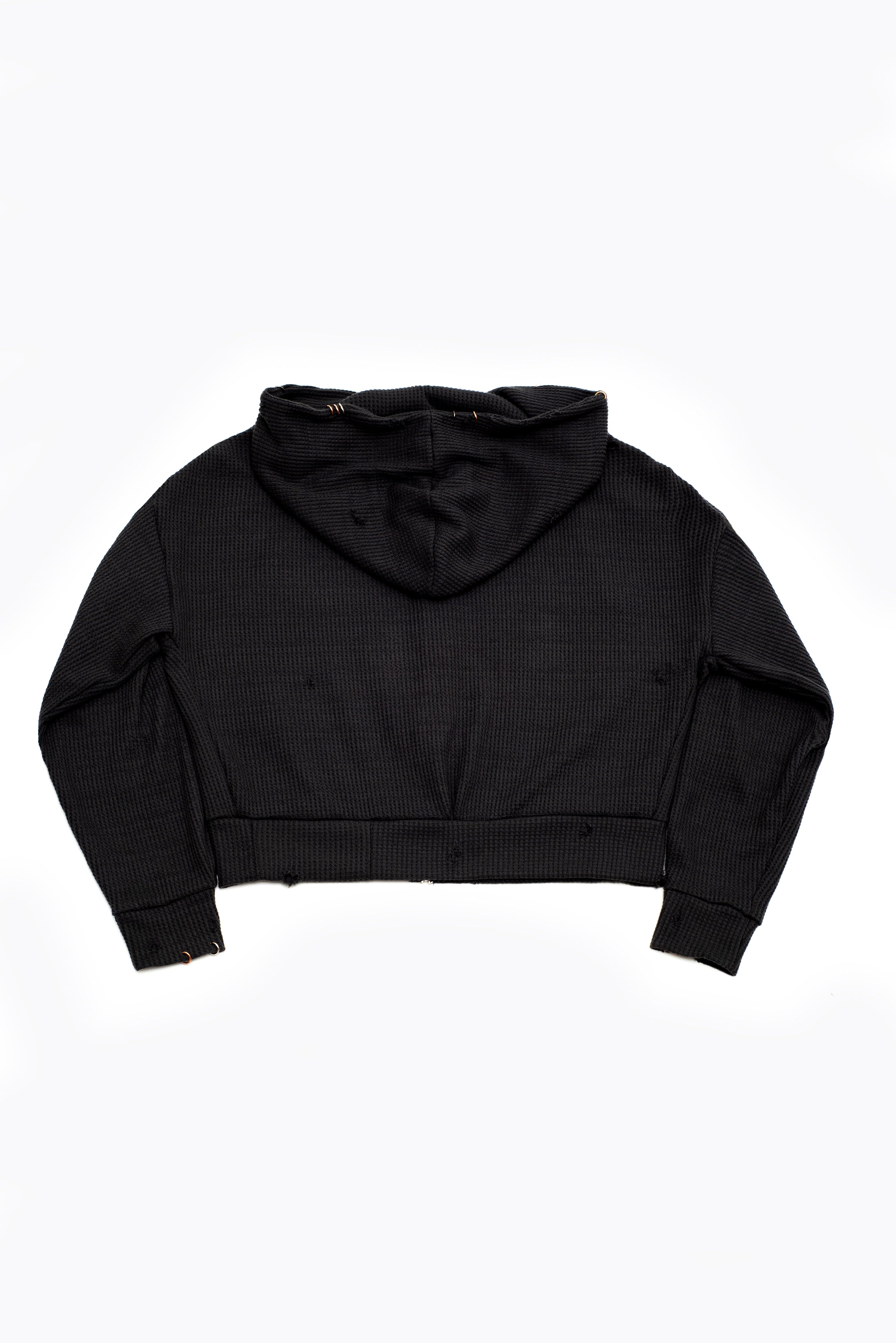 THERMAL ZIP-UP HOODIE