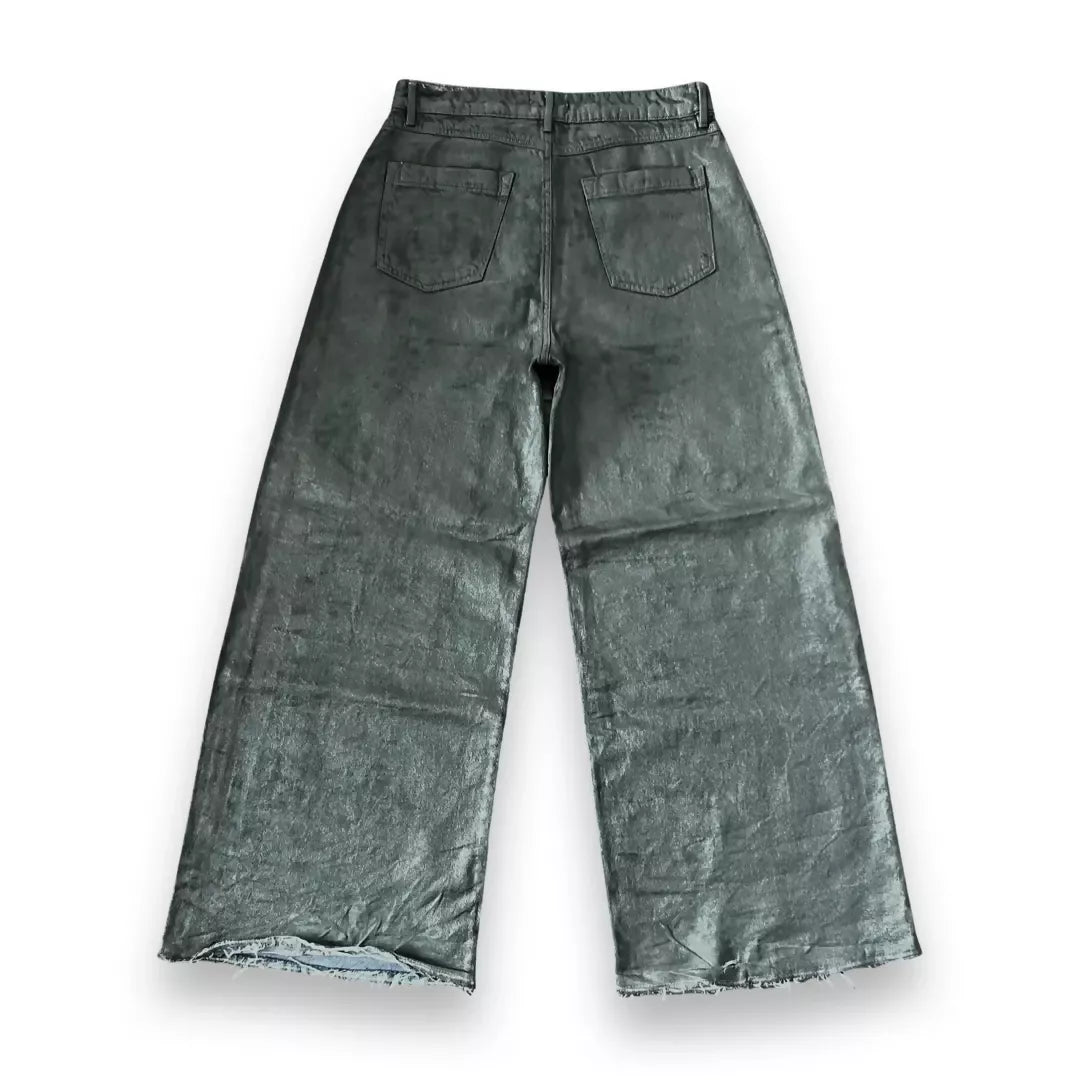パンツ Waxed coating baggy denim pants archive パンツ Waxed coating baggy denim pants archive Waxed coating