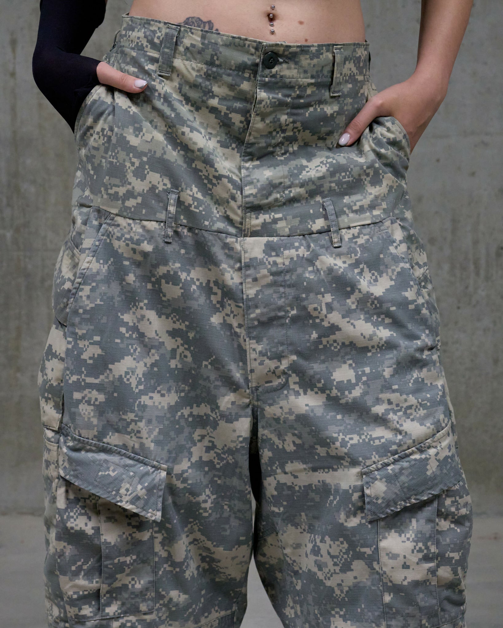 Double ACU Shorts