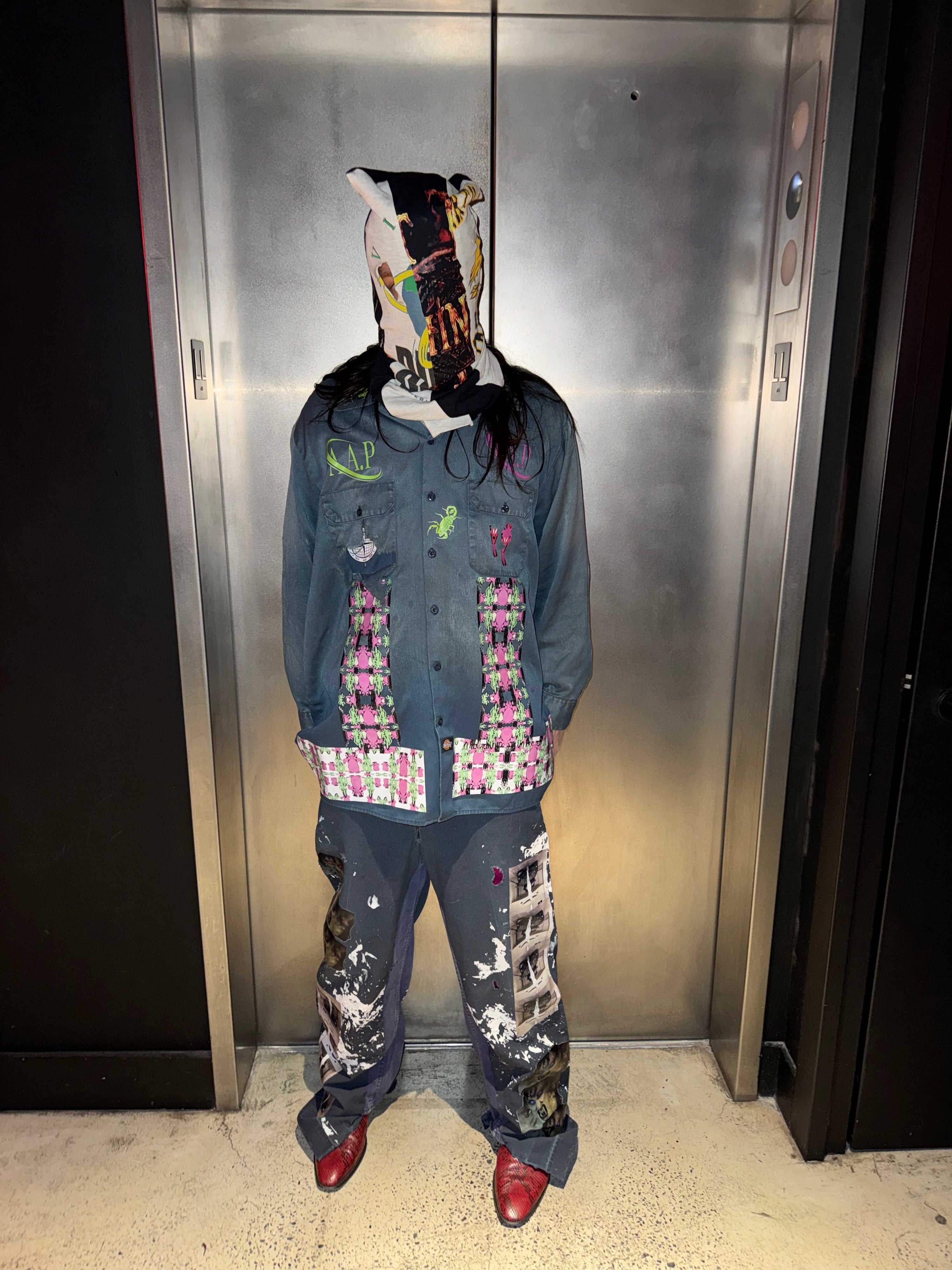 New Generation deconstructed painter pants