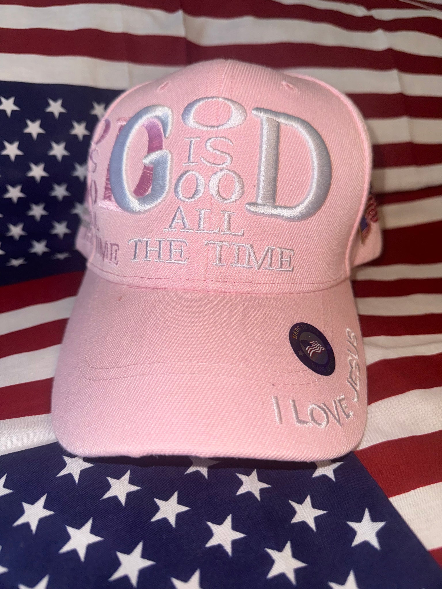 God Is Good Hat (Pink)