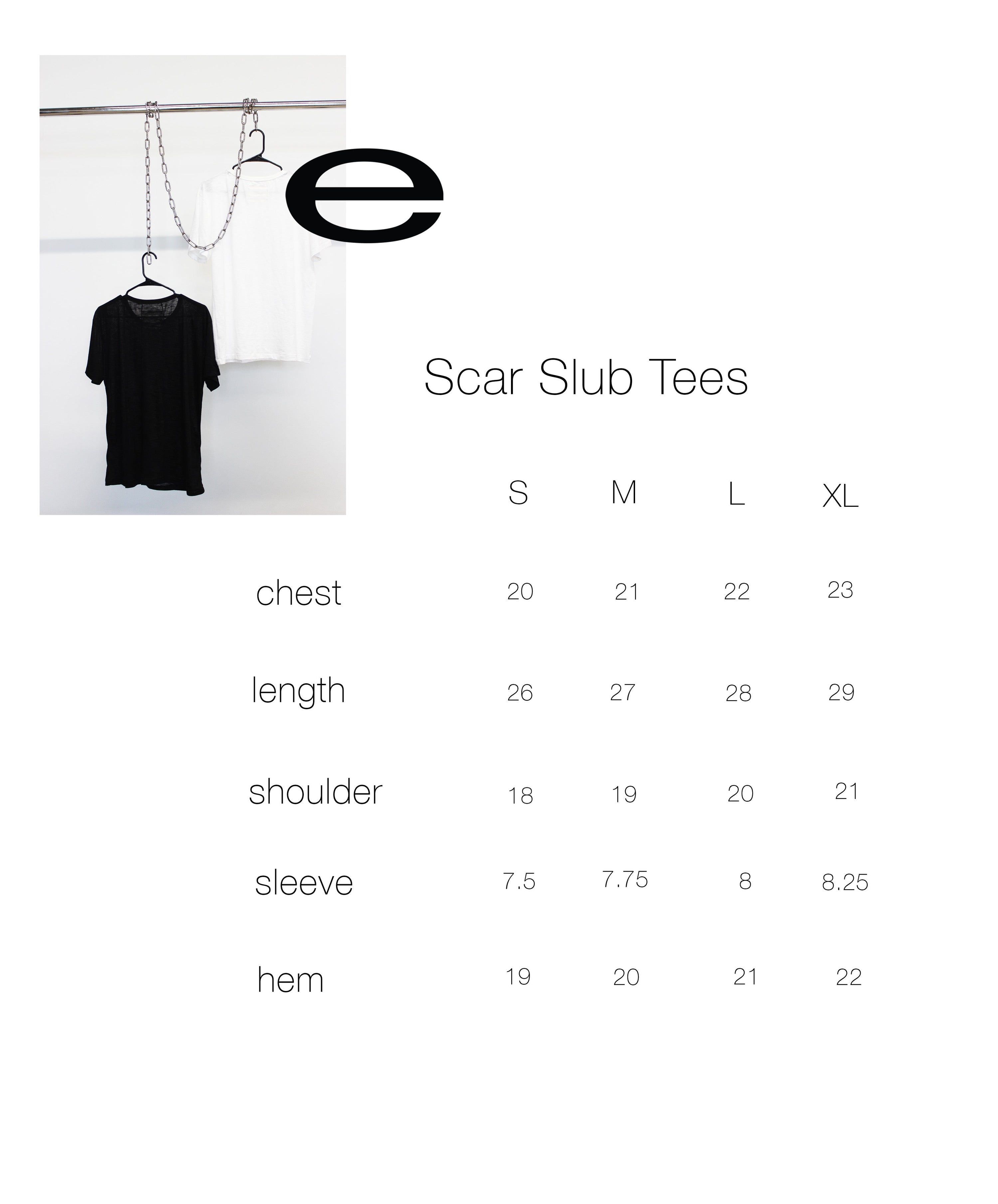 Ashes Scar Slub Tee