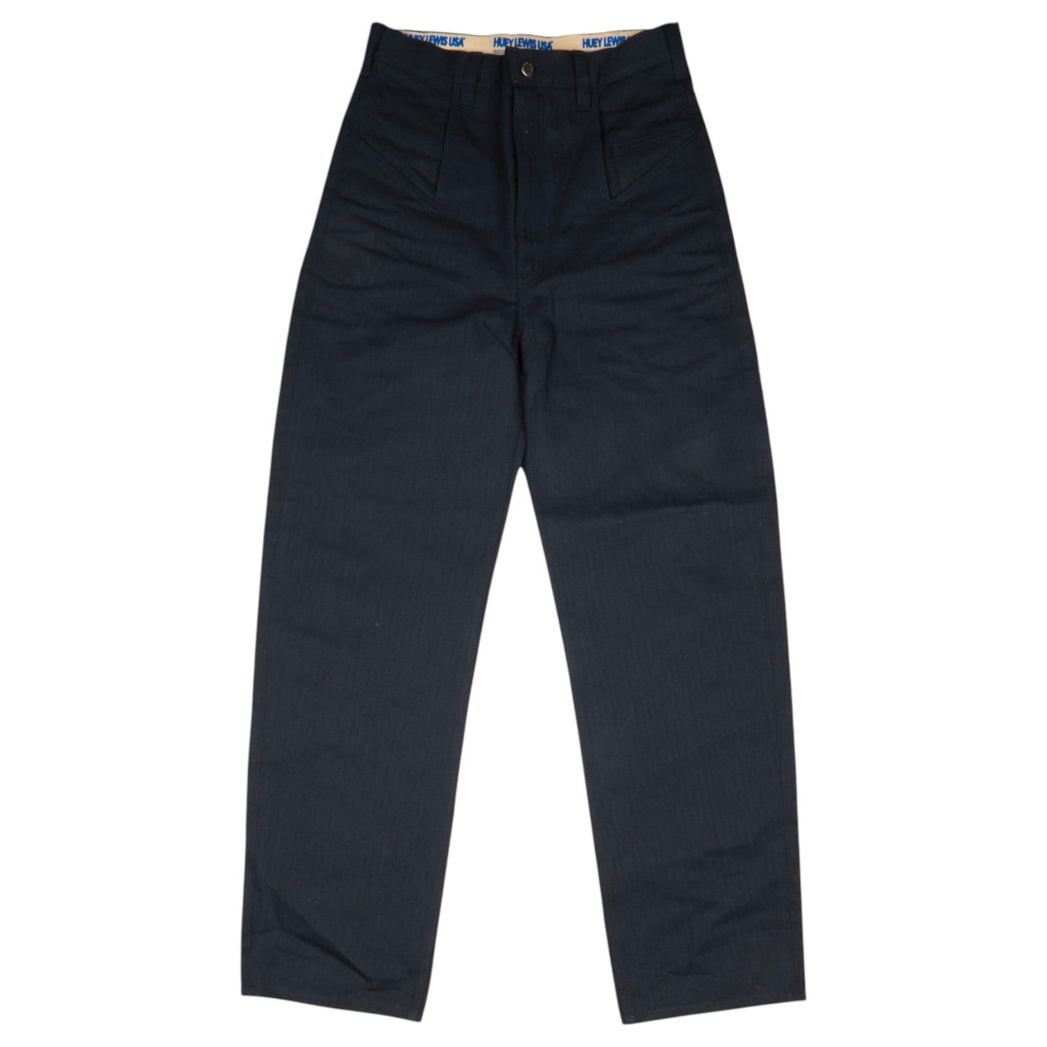 Waxed Herringbone Jean