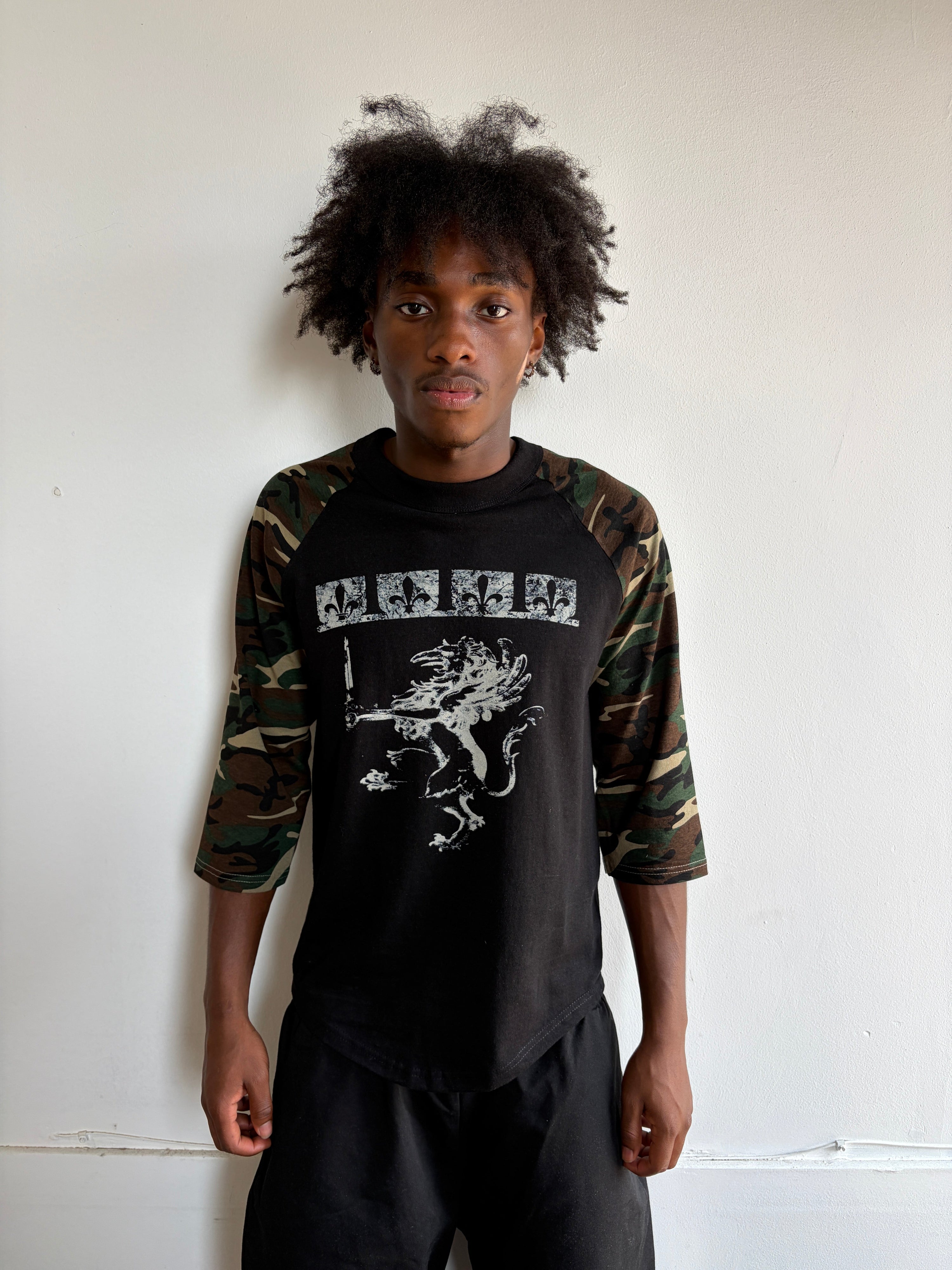 DUKE - 3/4 Camo Raglan