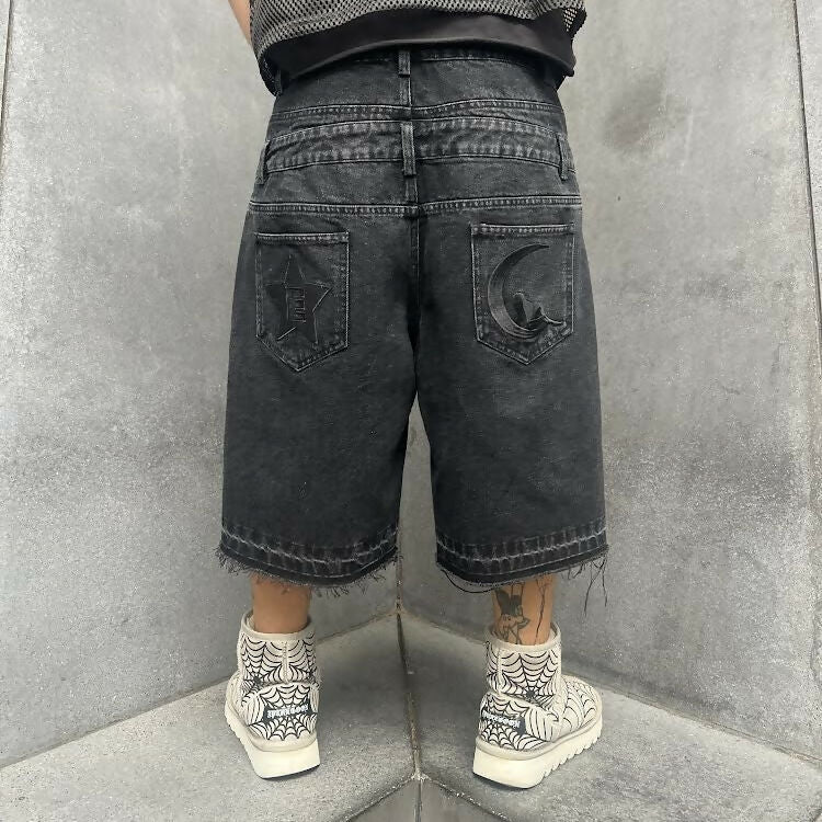 Shadow Fall Double Waisted Jorts