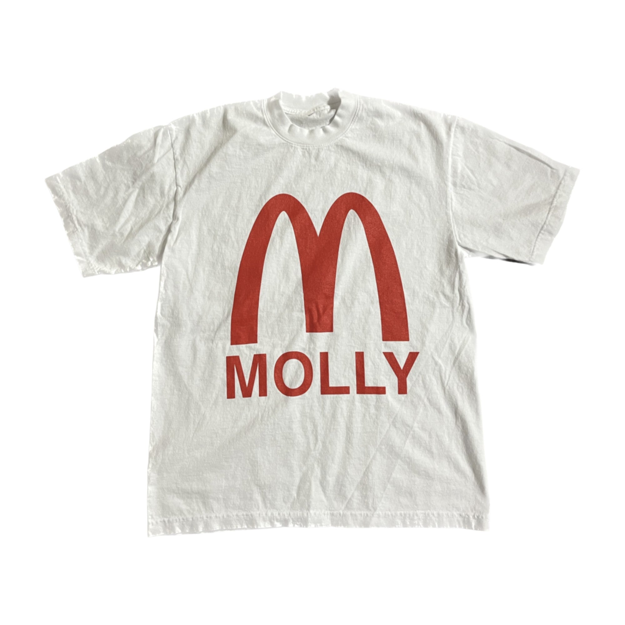 100% COTTON MOLLY TEE (WHITE)