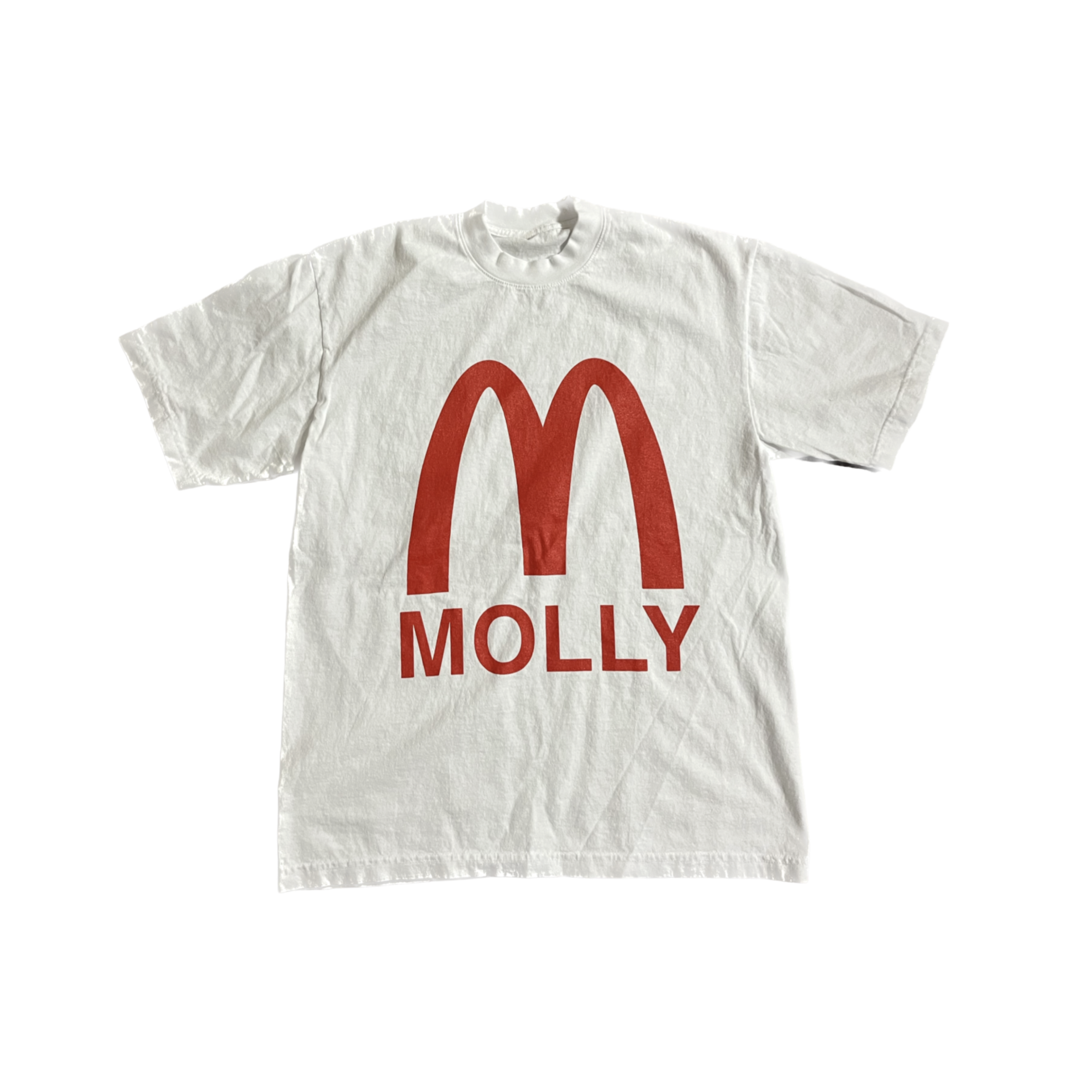 100% COTTON MOLLY TEE (WHITE)