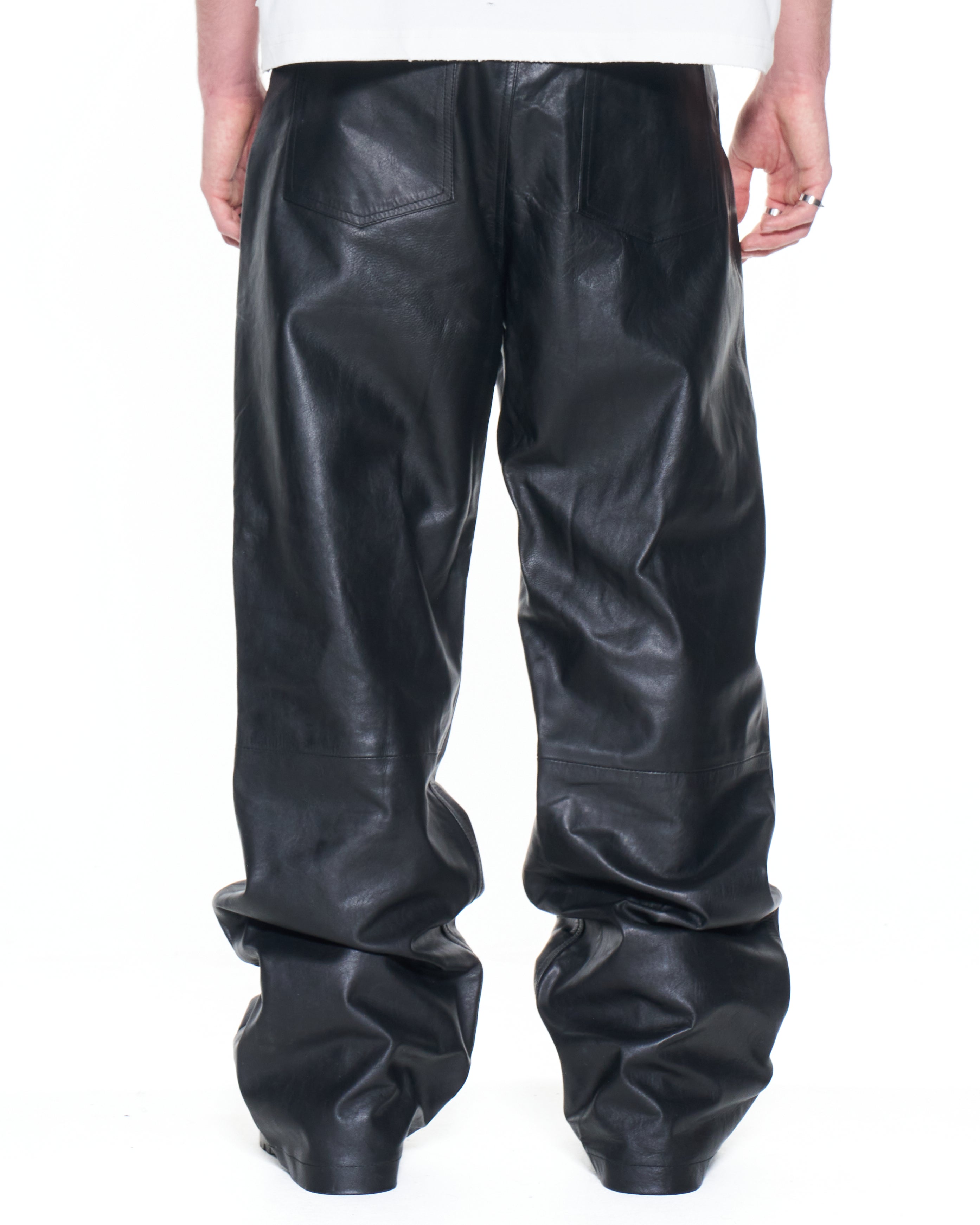 Black Leather Pants