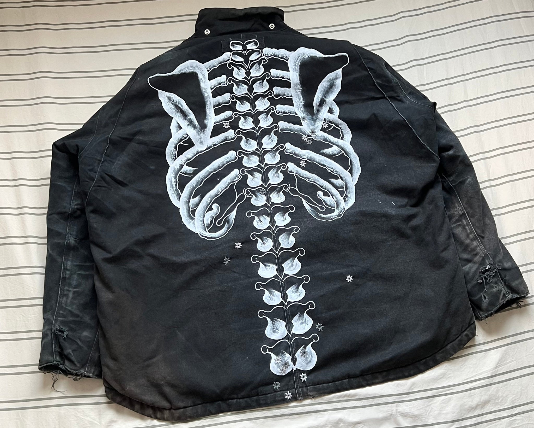 ""SKELETON Black Jacket