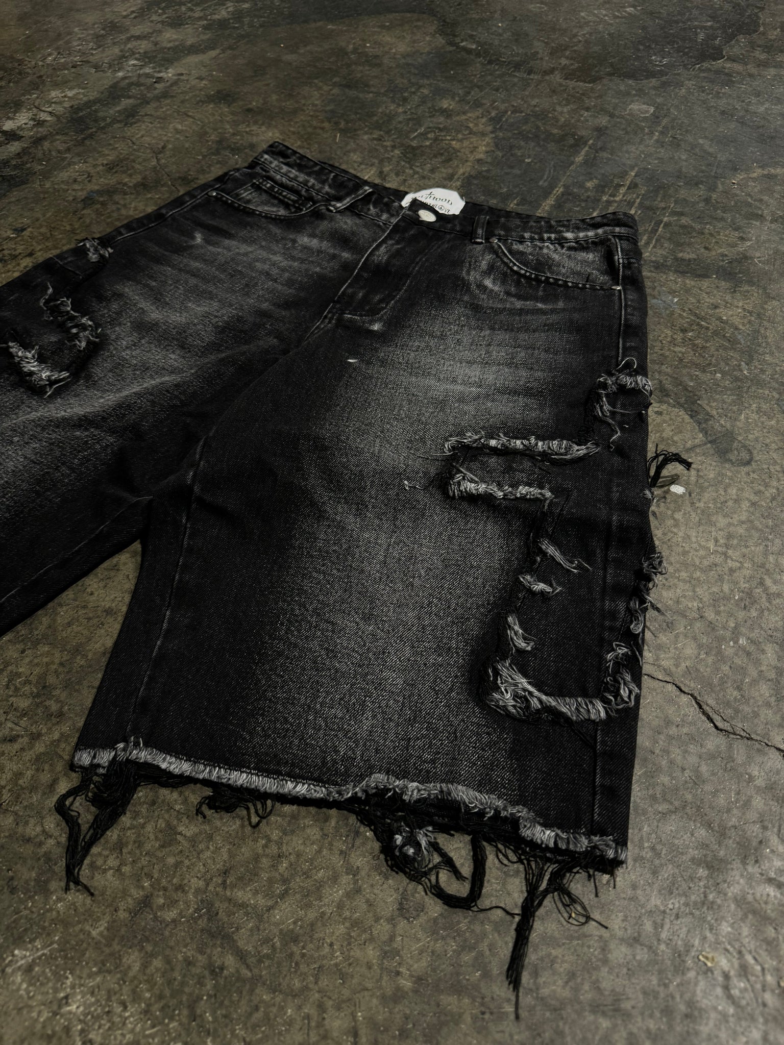 Cross Jorts (Black)