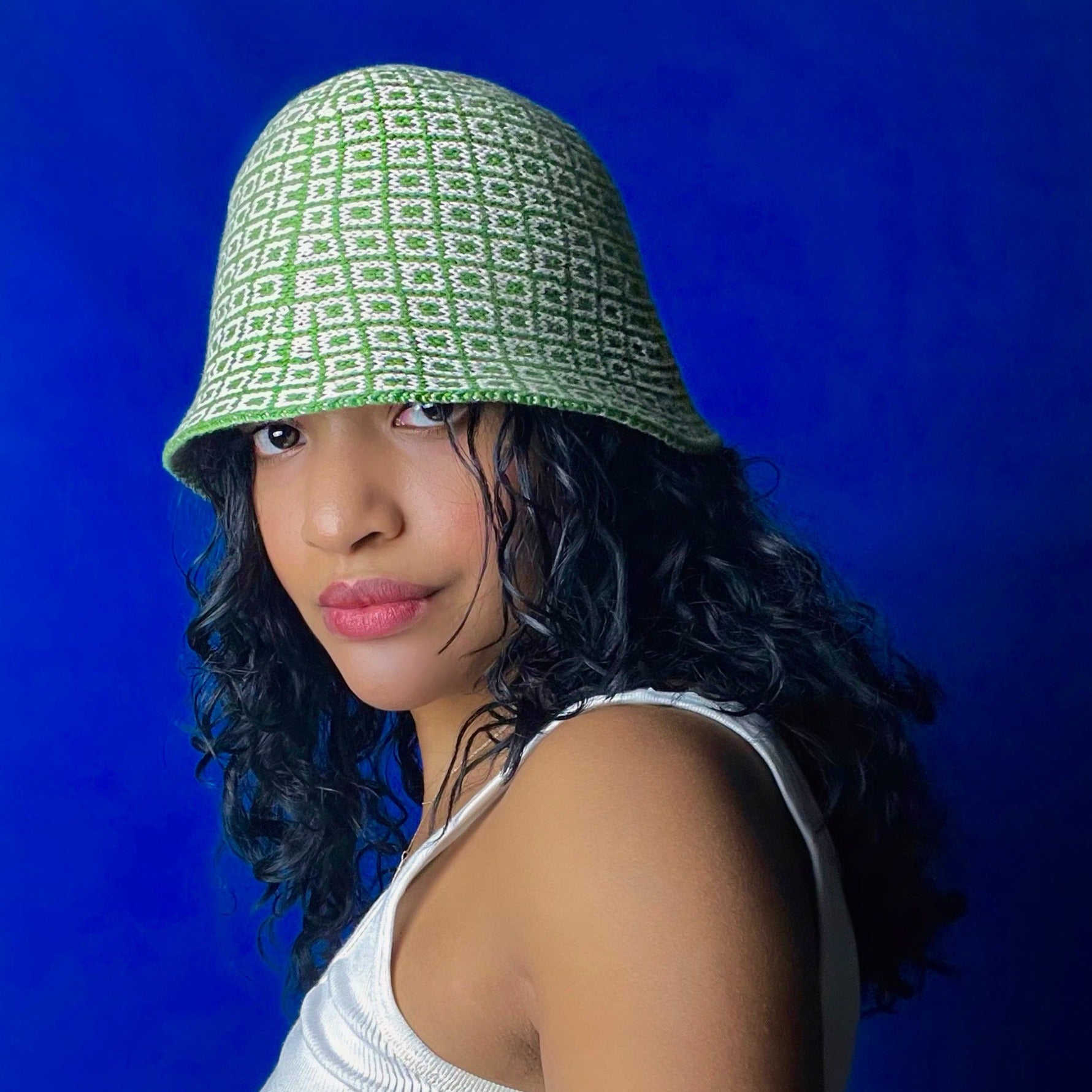 Grid Bucket Hat