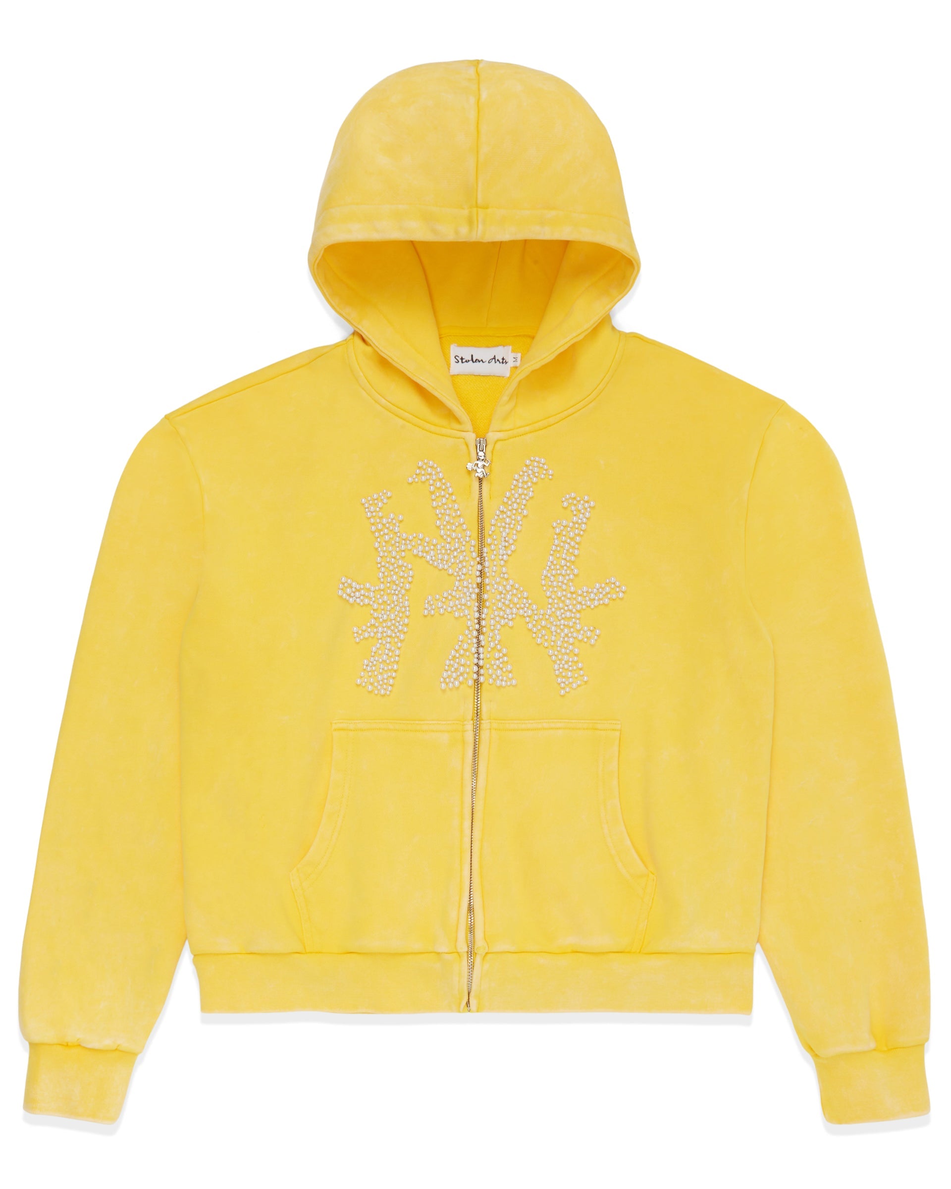 Yellow AK-NY Pearl Hoodie