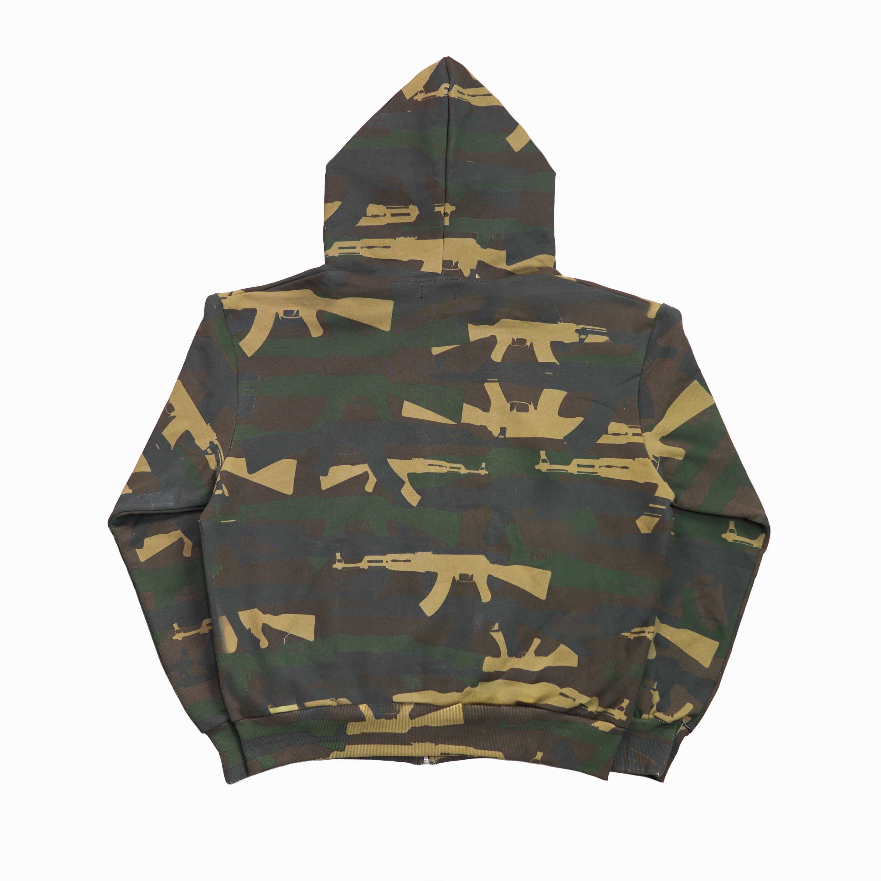 "C.A.M.O V2" FULL-ZIP UP (FOREST)