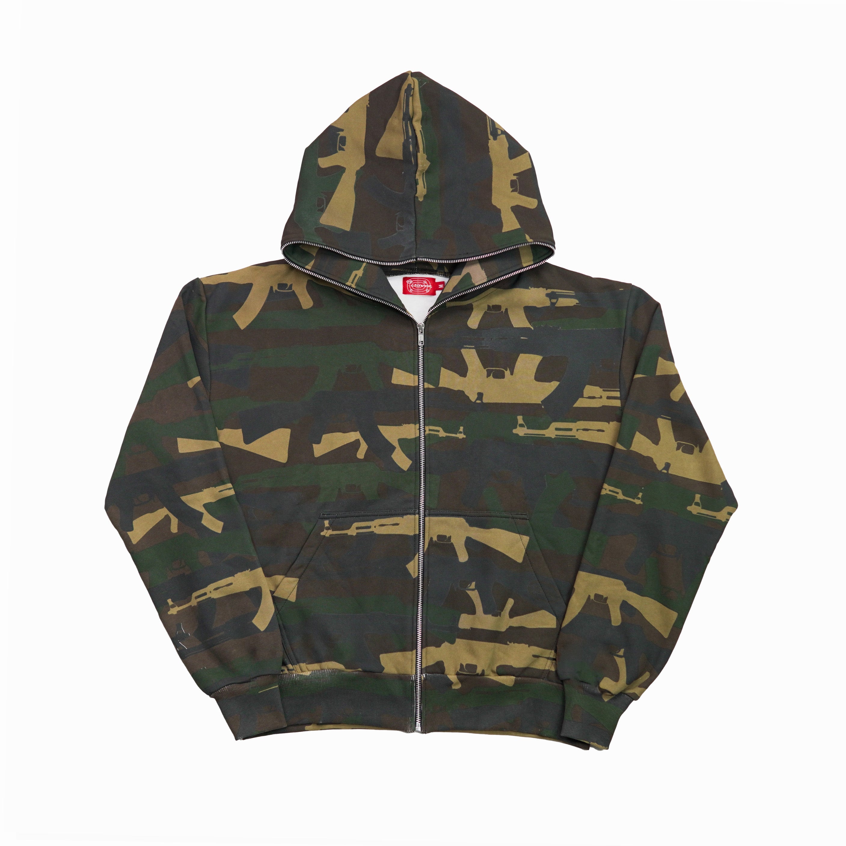 "C.A.M.O V2" FULL-ZIP UP (FOREST)