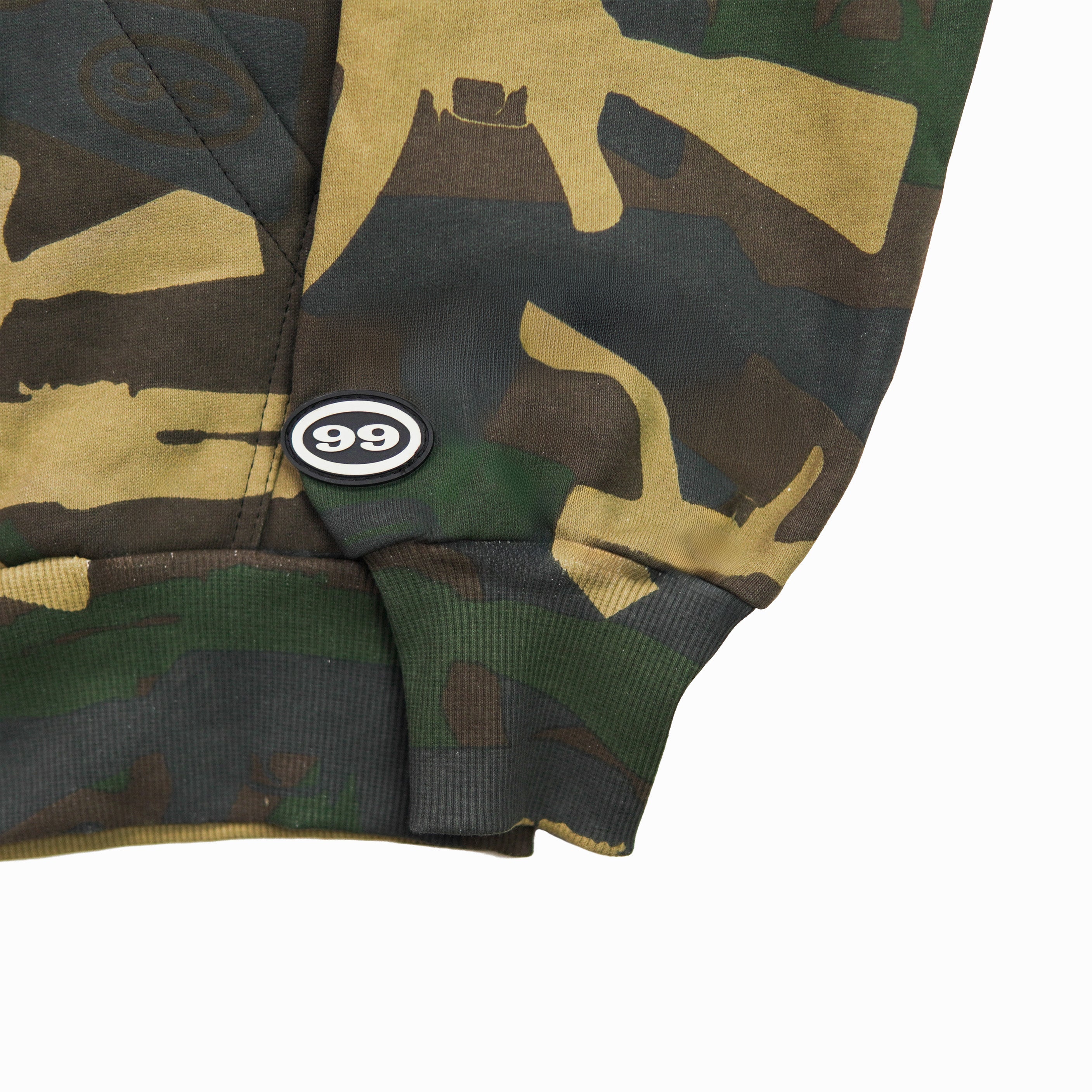 "C.A.M.O V2" FULL-ZIP UP (FOREST)