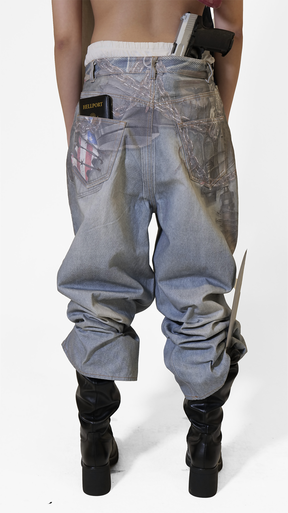 jeans on body 2