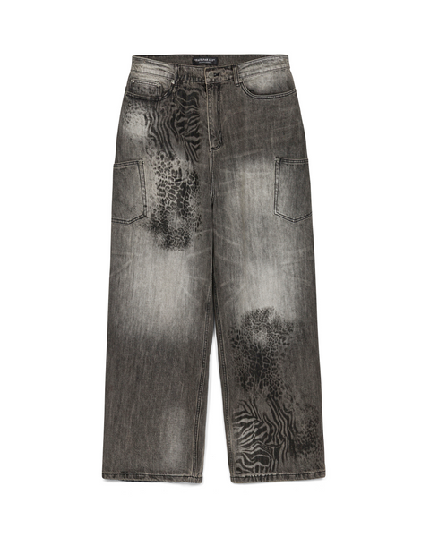 パンツ LEOPARD CRUSH DENIM felim パンツ LEOPARD CRUSH DENIM felim LEOPARD CRUSH DENIM felim