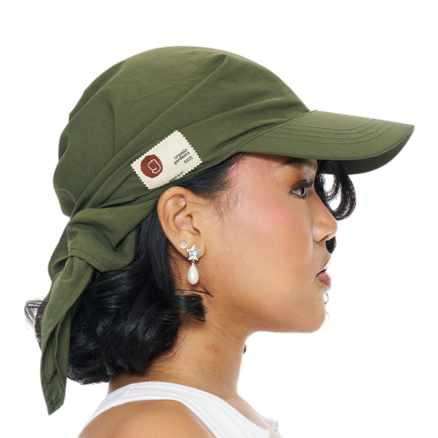 Hikage Tie Hat (GREEN)