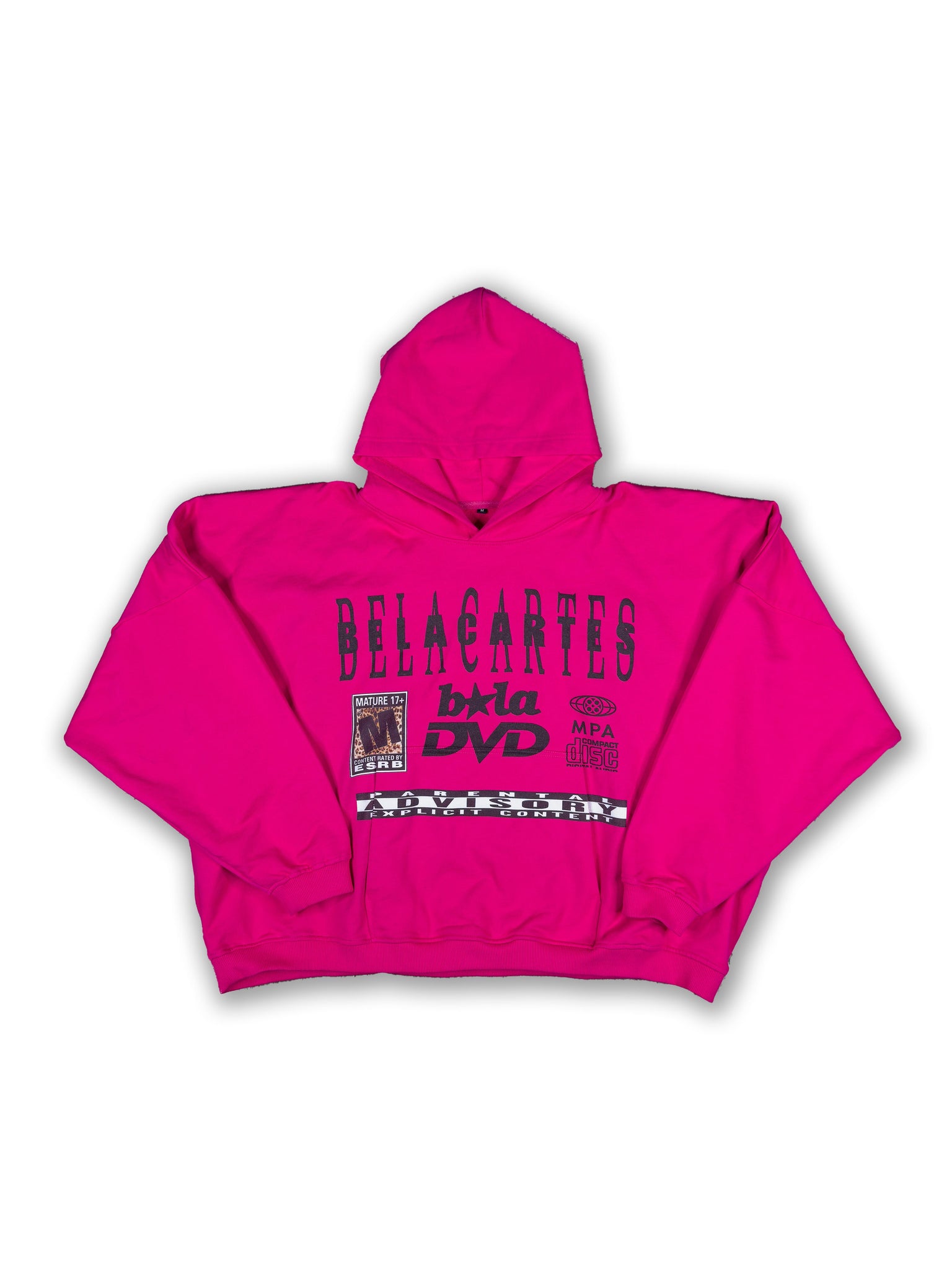 DVD HOODIE (fuschia)