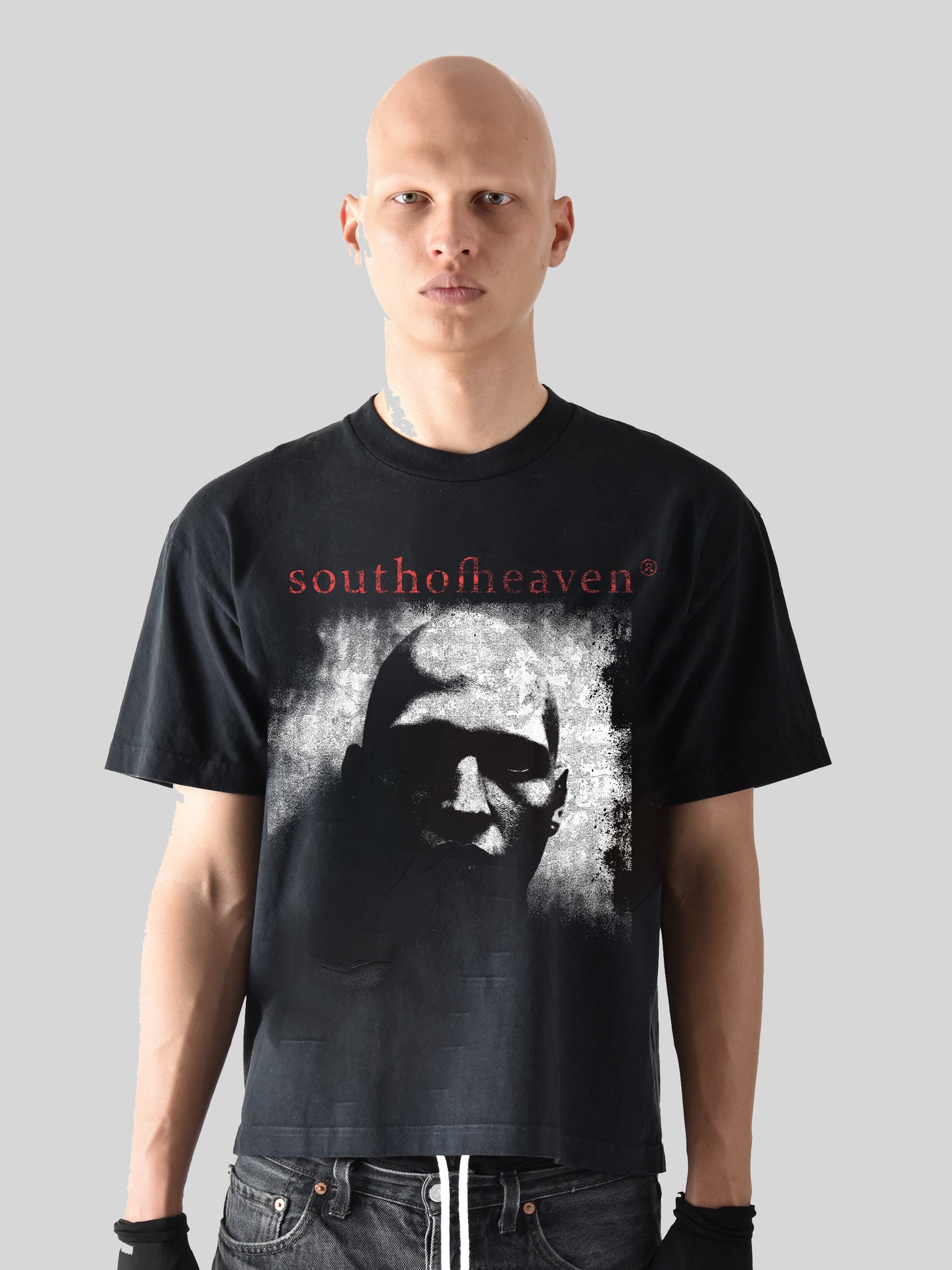 GLEB - Heavy Box Tee Black