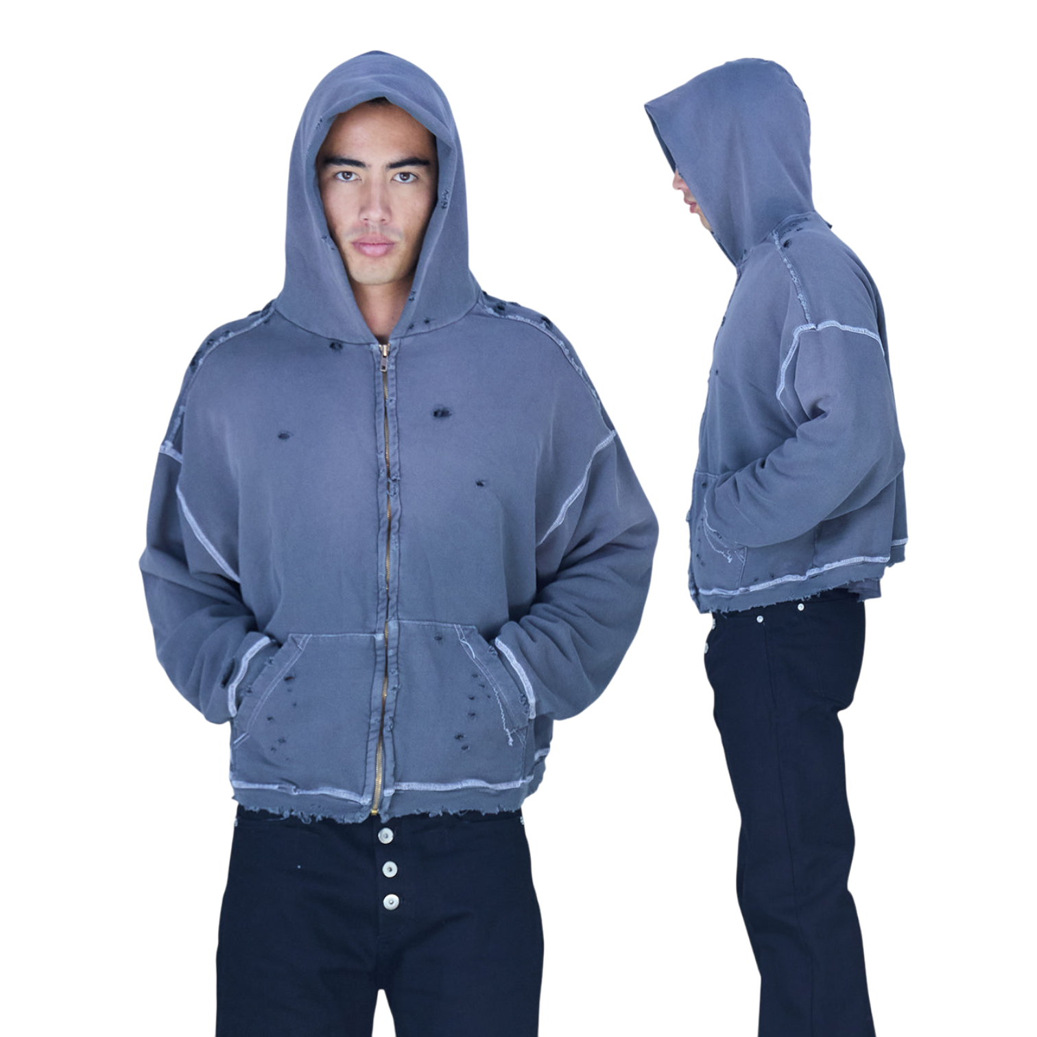 AIRSTREAM0.1-SF CHARCOAL-ZIP