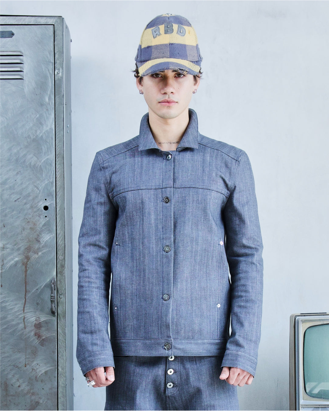 STREAMLINE 0.1 'GREY' JAPANESE DENIM JACKET